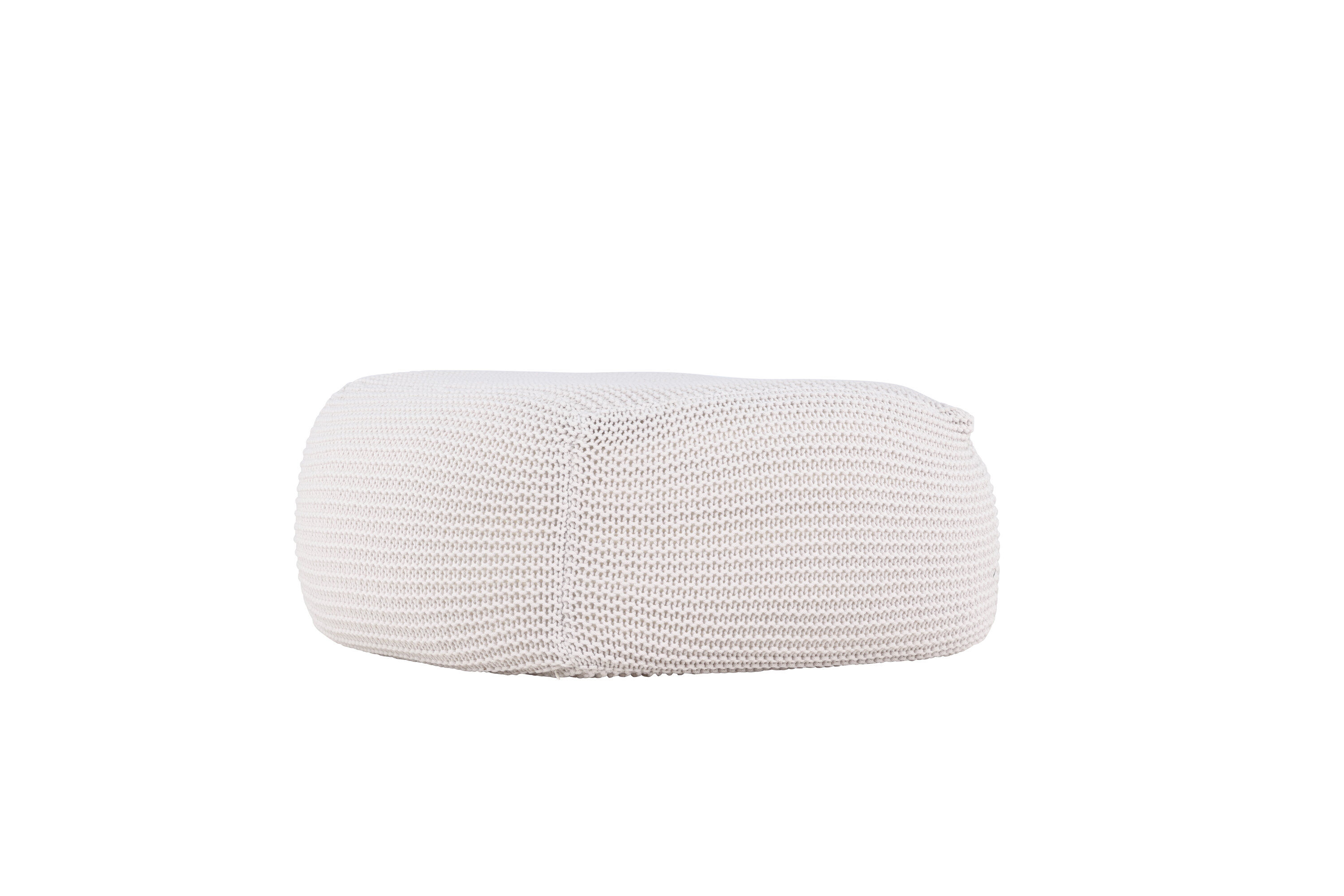 Luca Pouf Creme 60x60cm