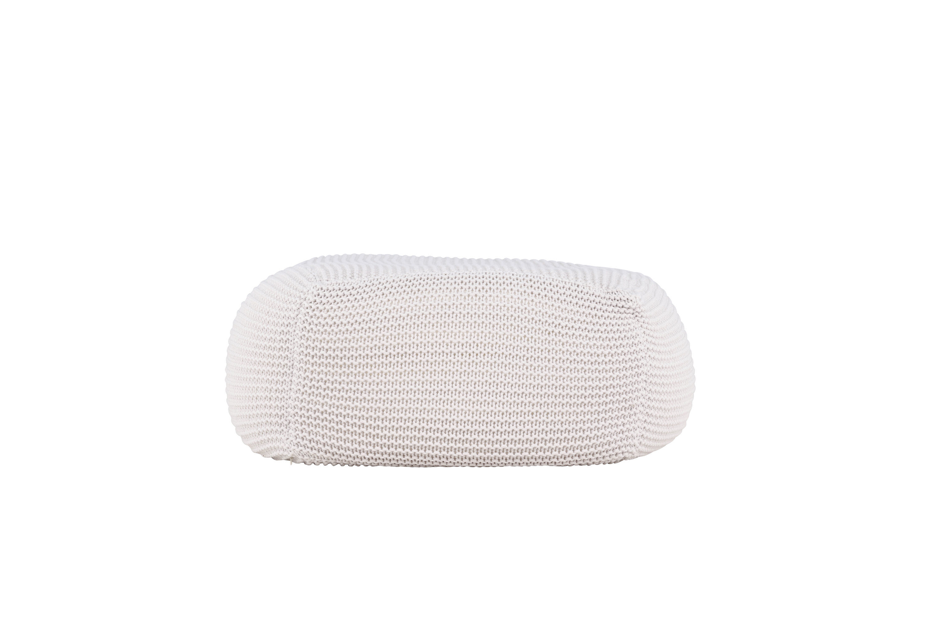 Luca Pouf Creme 60x60cm