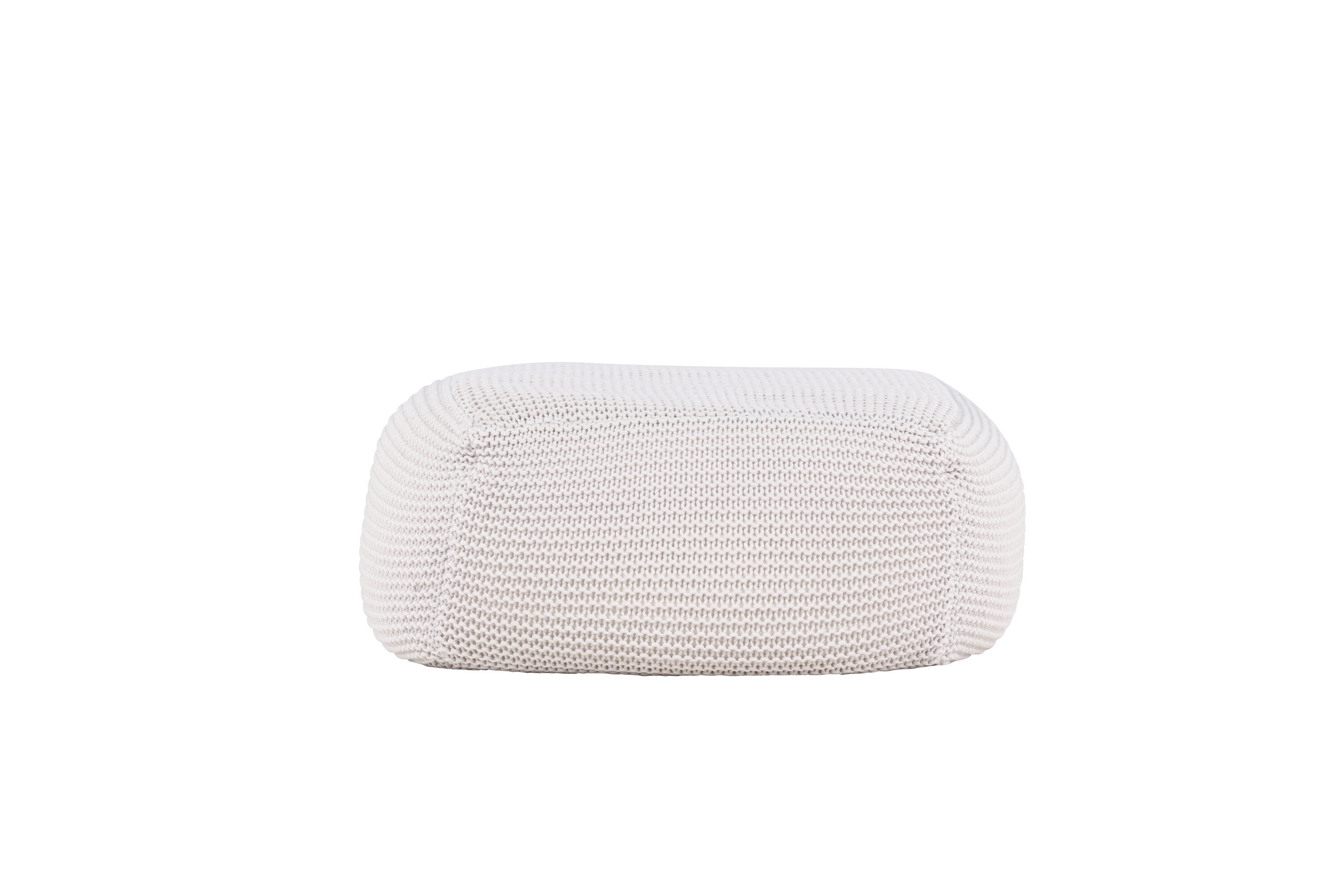Luca Pouf Creme 60x60cm