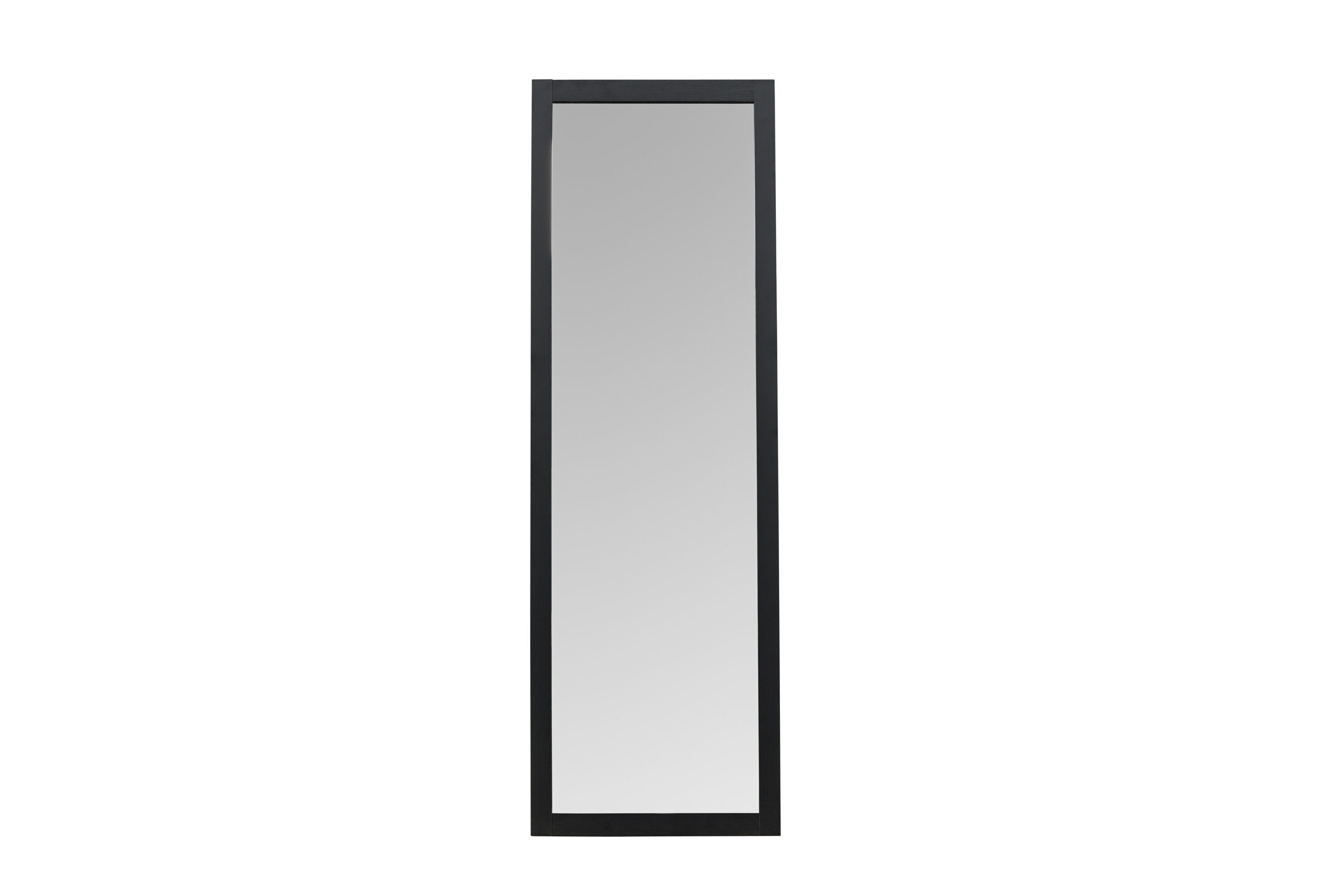 Sebring Mirror Wood Glass Black 55x170cm
