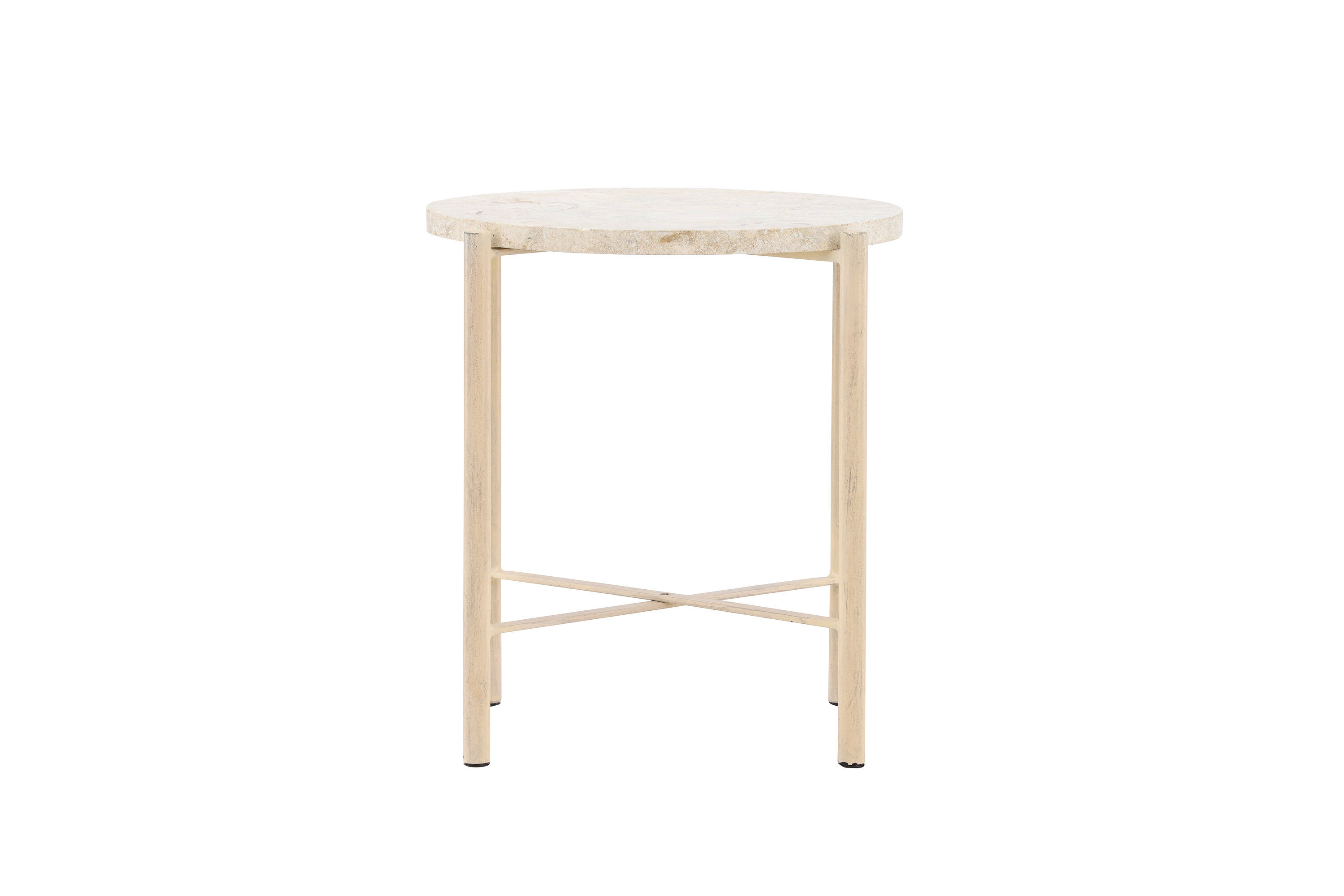 Sandhamn Sofatisch Mactan Beige ⌀40cm