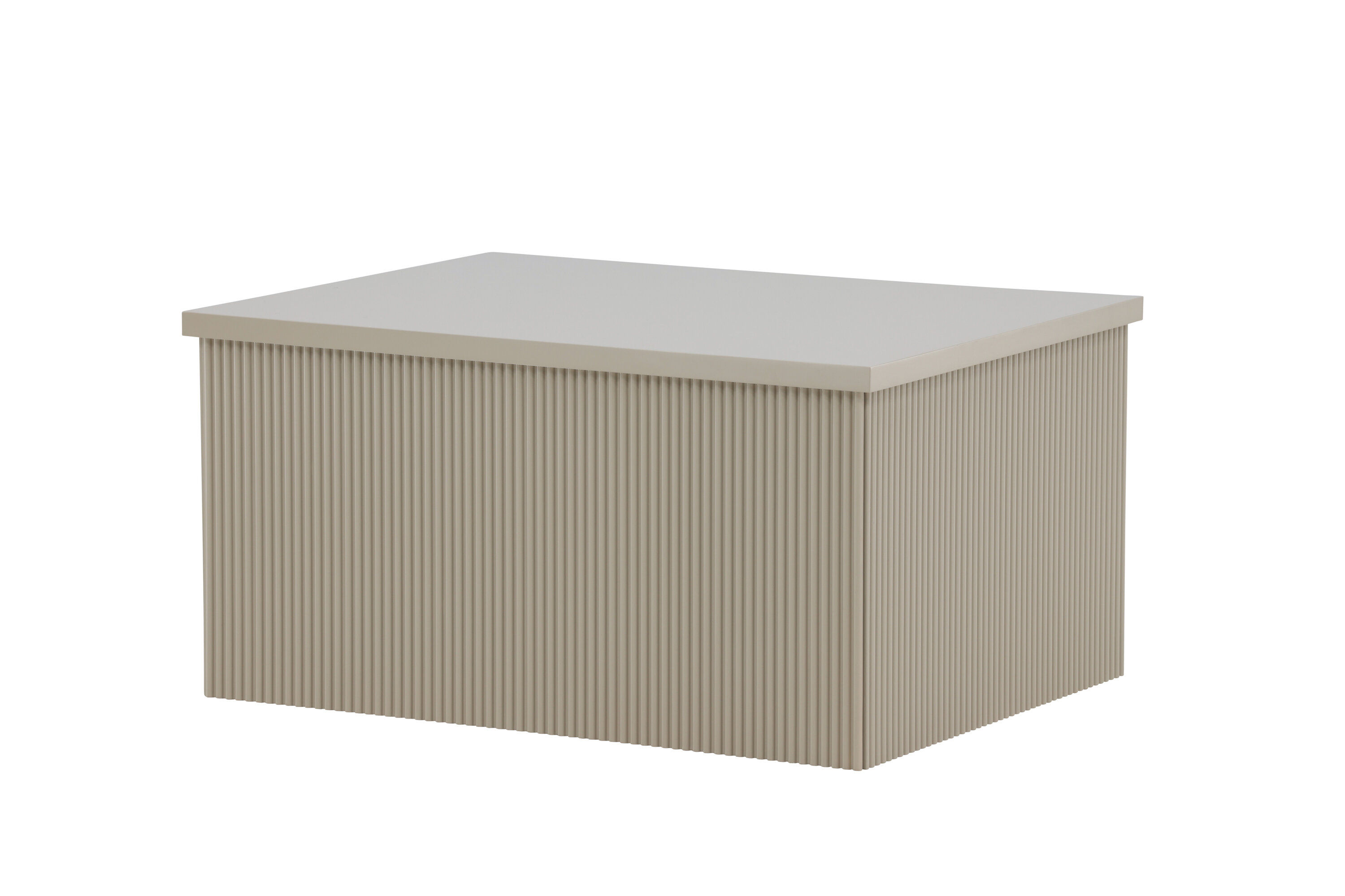 Lenox Beistelltisch Beige 80x60x40cm