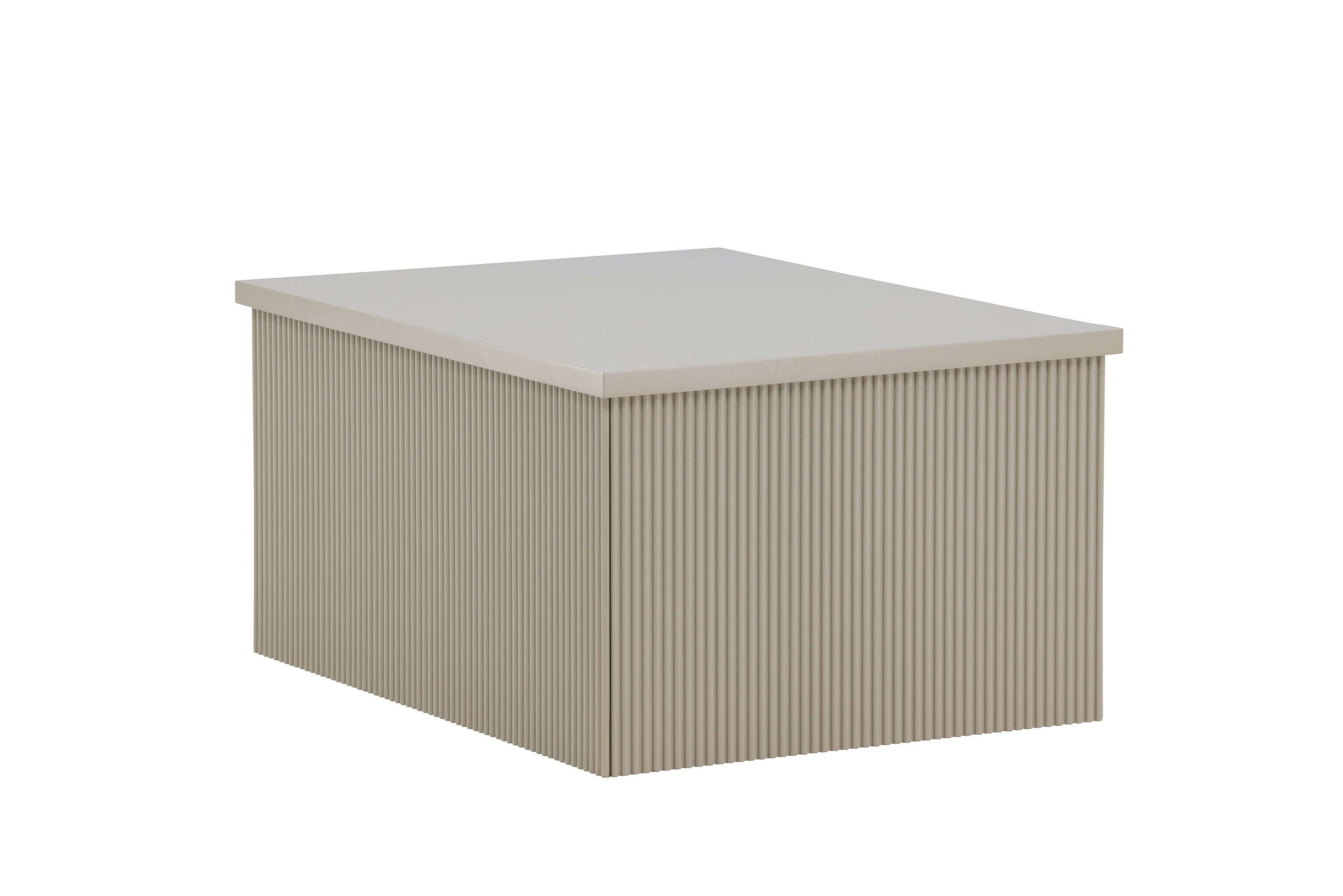 Lenox Beistelltisch Beige 80x60x40cm