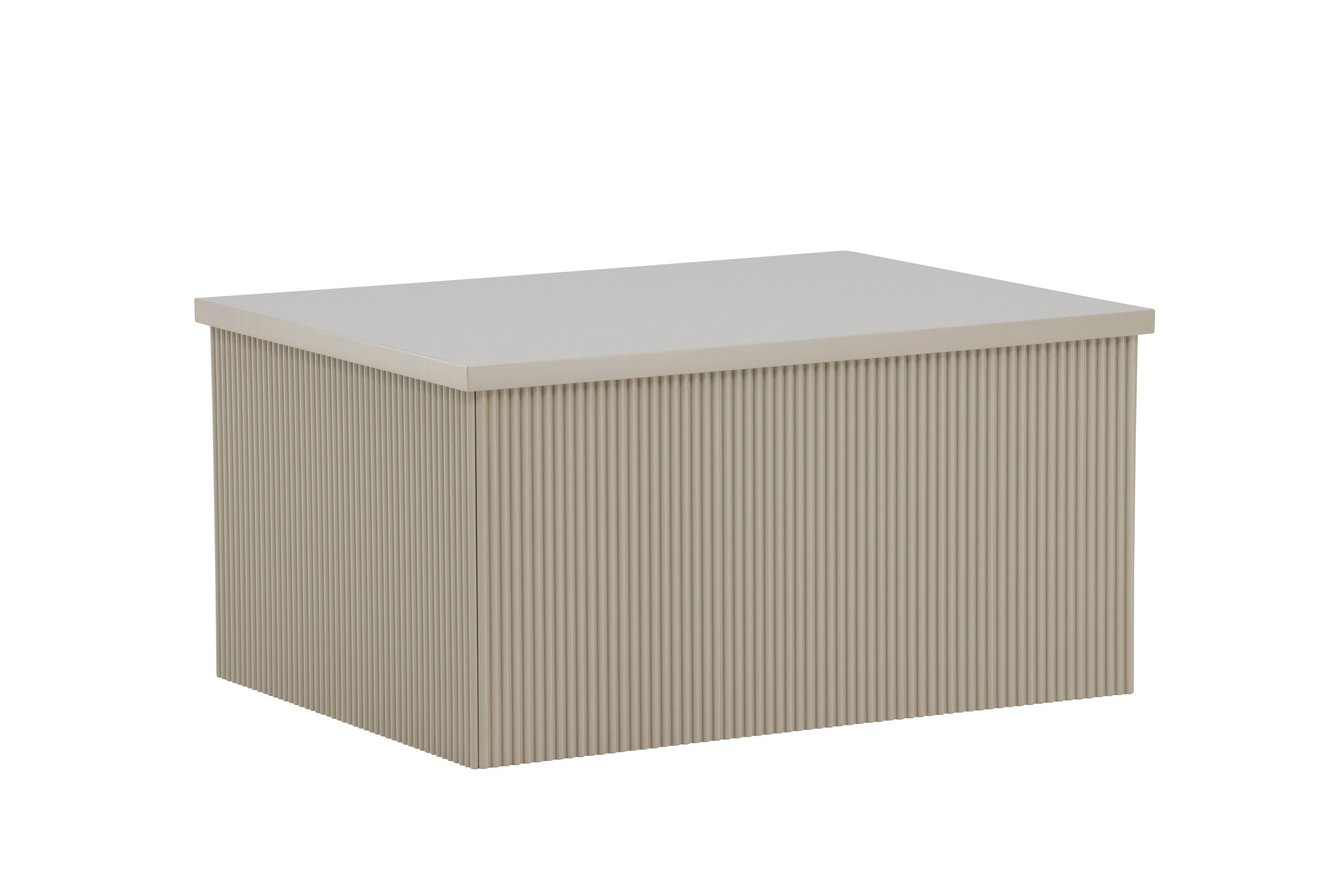 Lenox Beistelltisch Beige 80x60x40cm