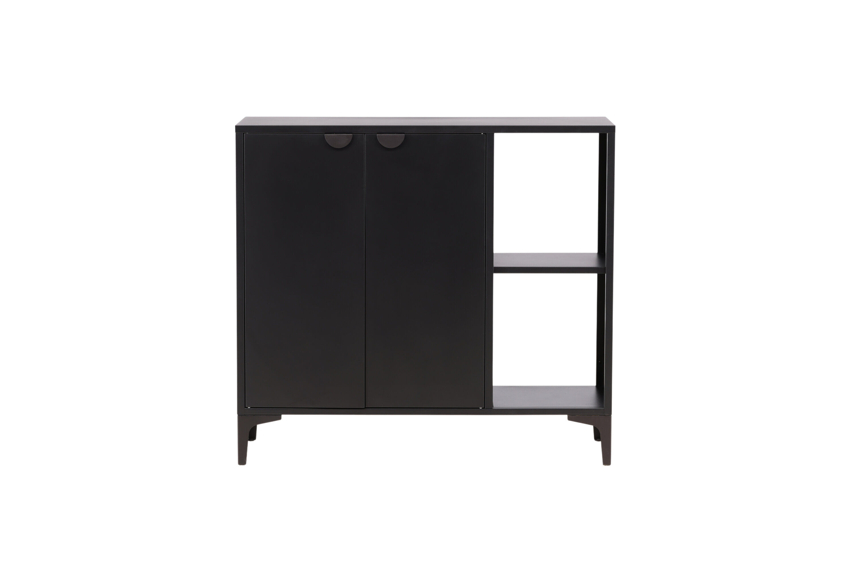 Plate Cabinet Steel Black