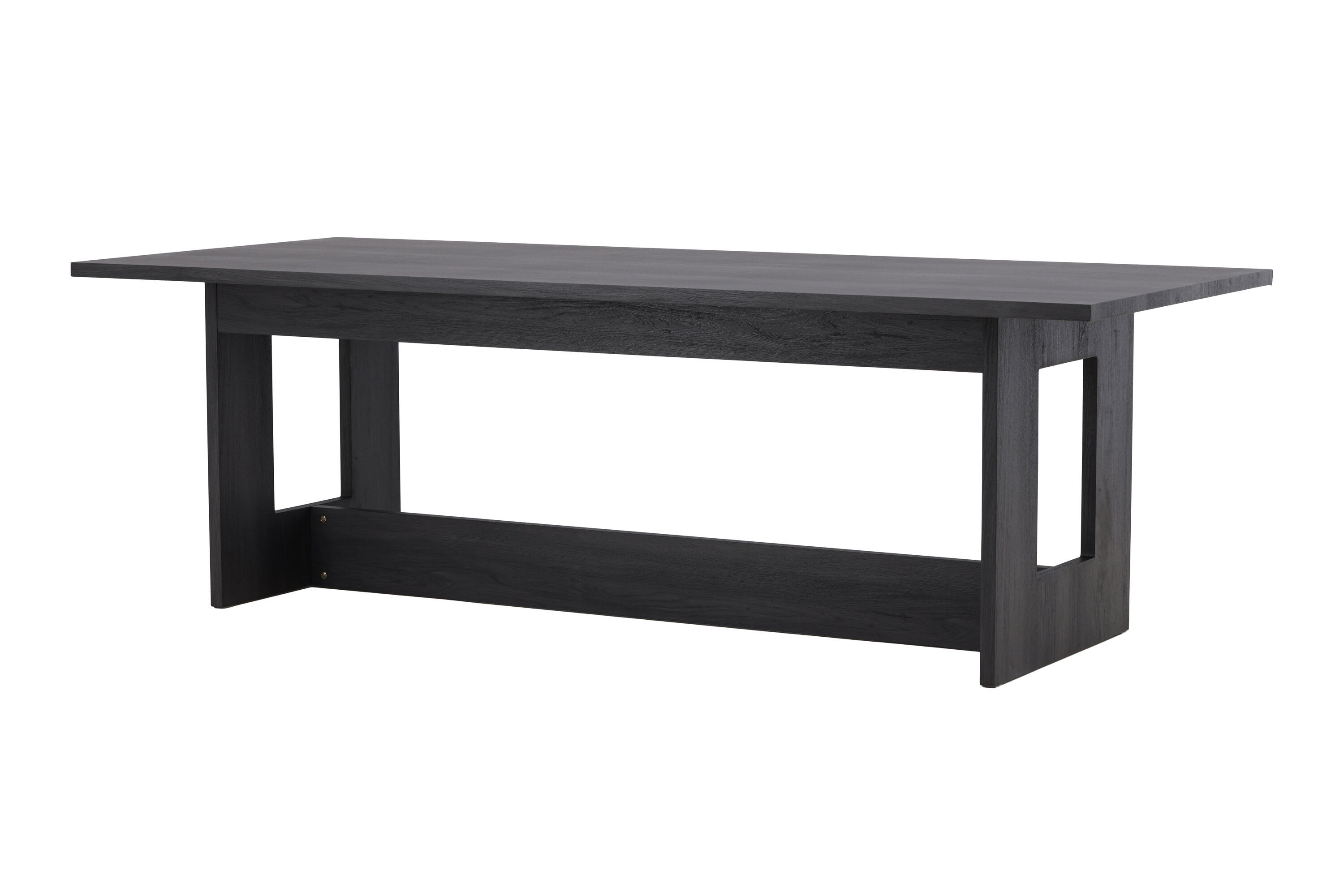 Milly Dining table Black 100x235cm