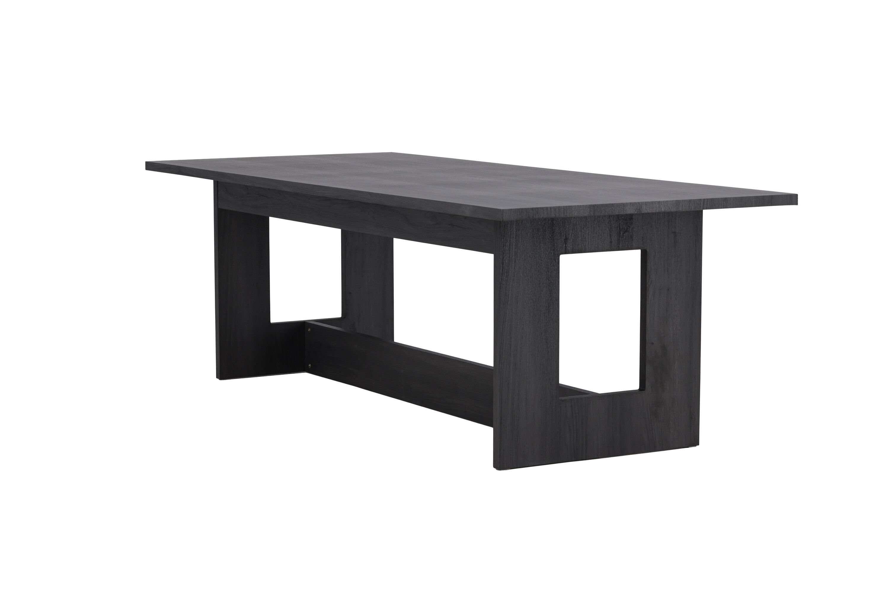 Milly Dining table Black 100x235cm
