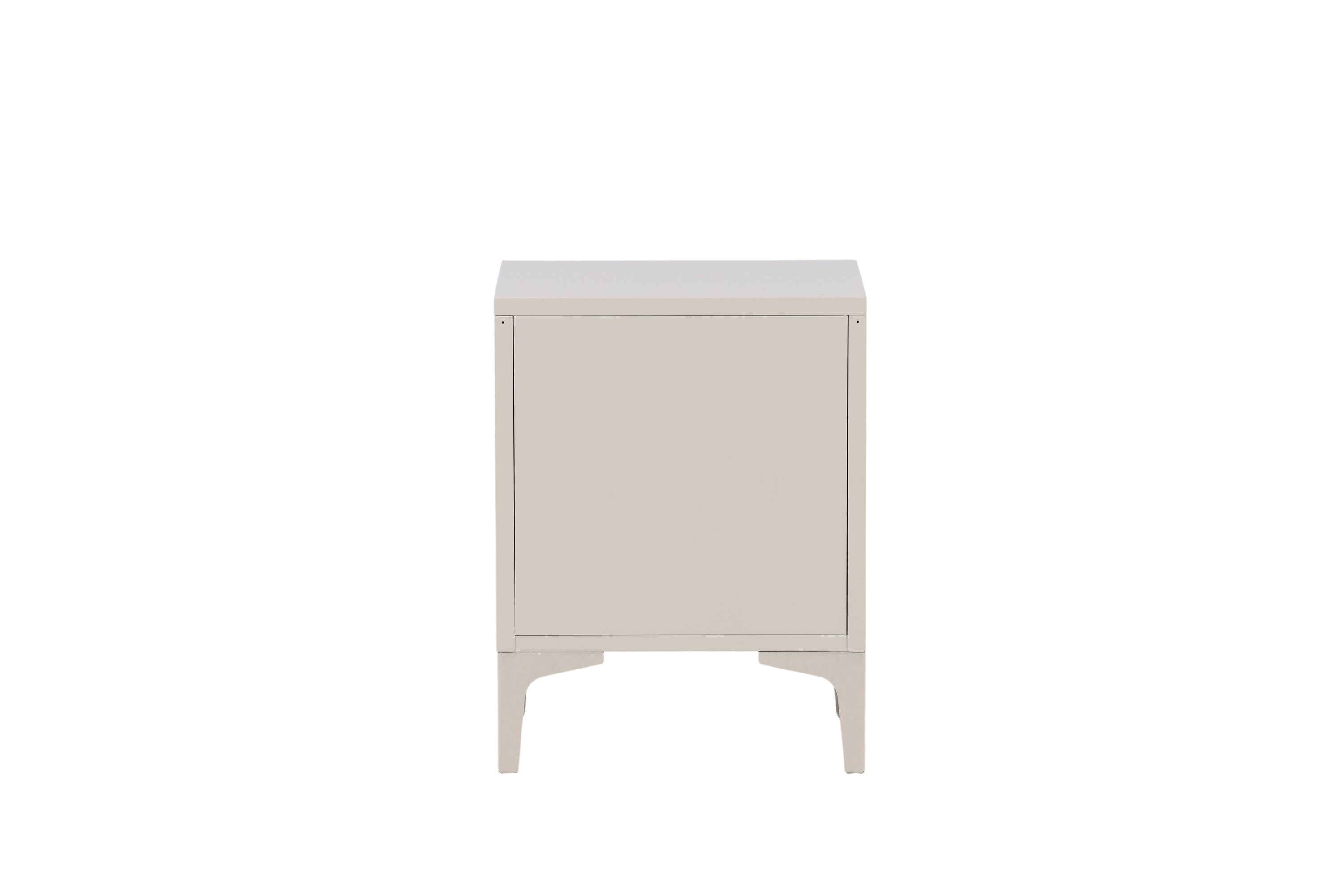 Piring 2 drawers Steel Beige