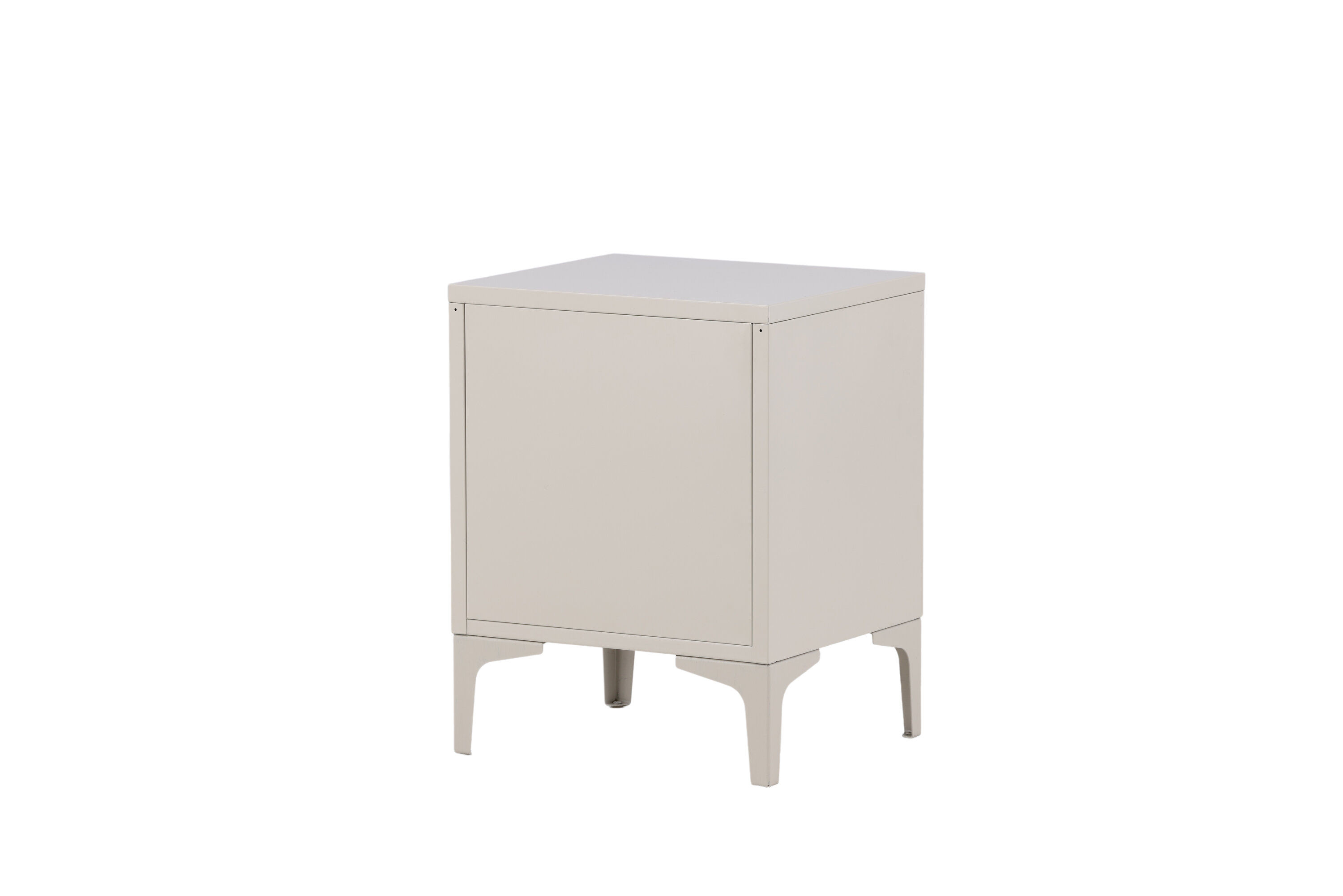 Piring 2 drawers Steel Beige