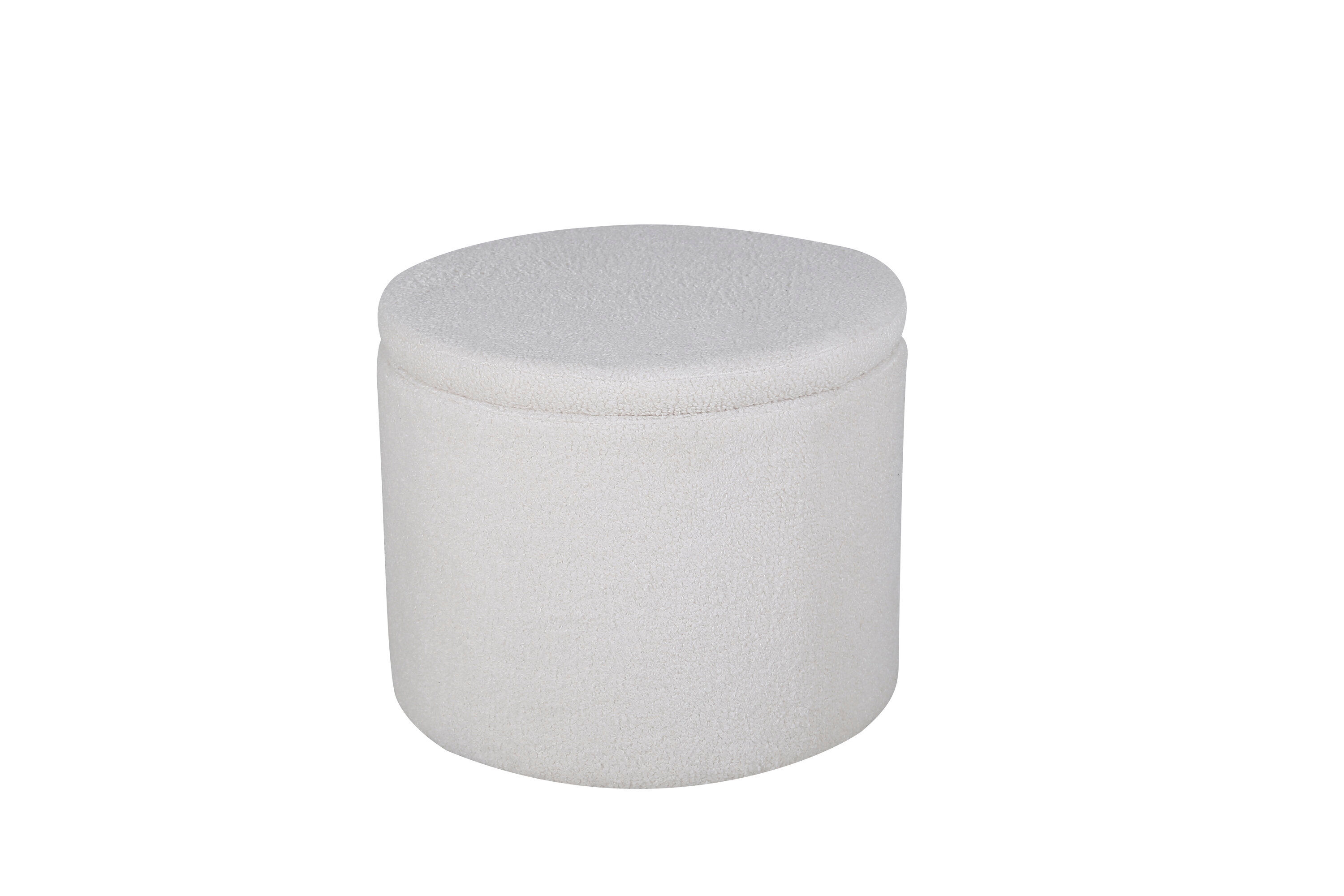 Dunken Pouf Offwhite Teddy
