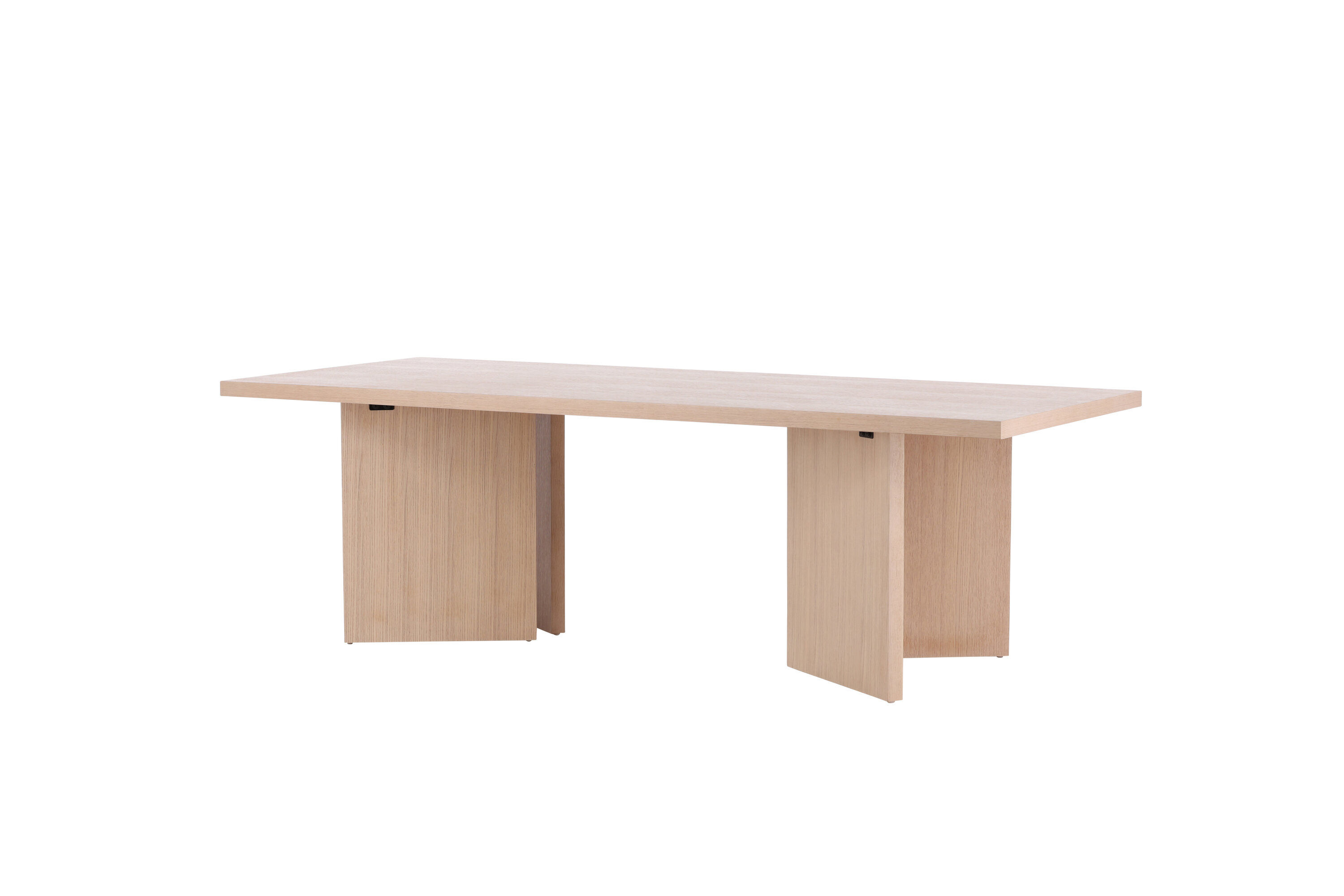 Bassholmen Dining table Whitewash Wood