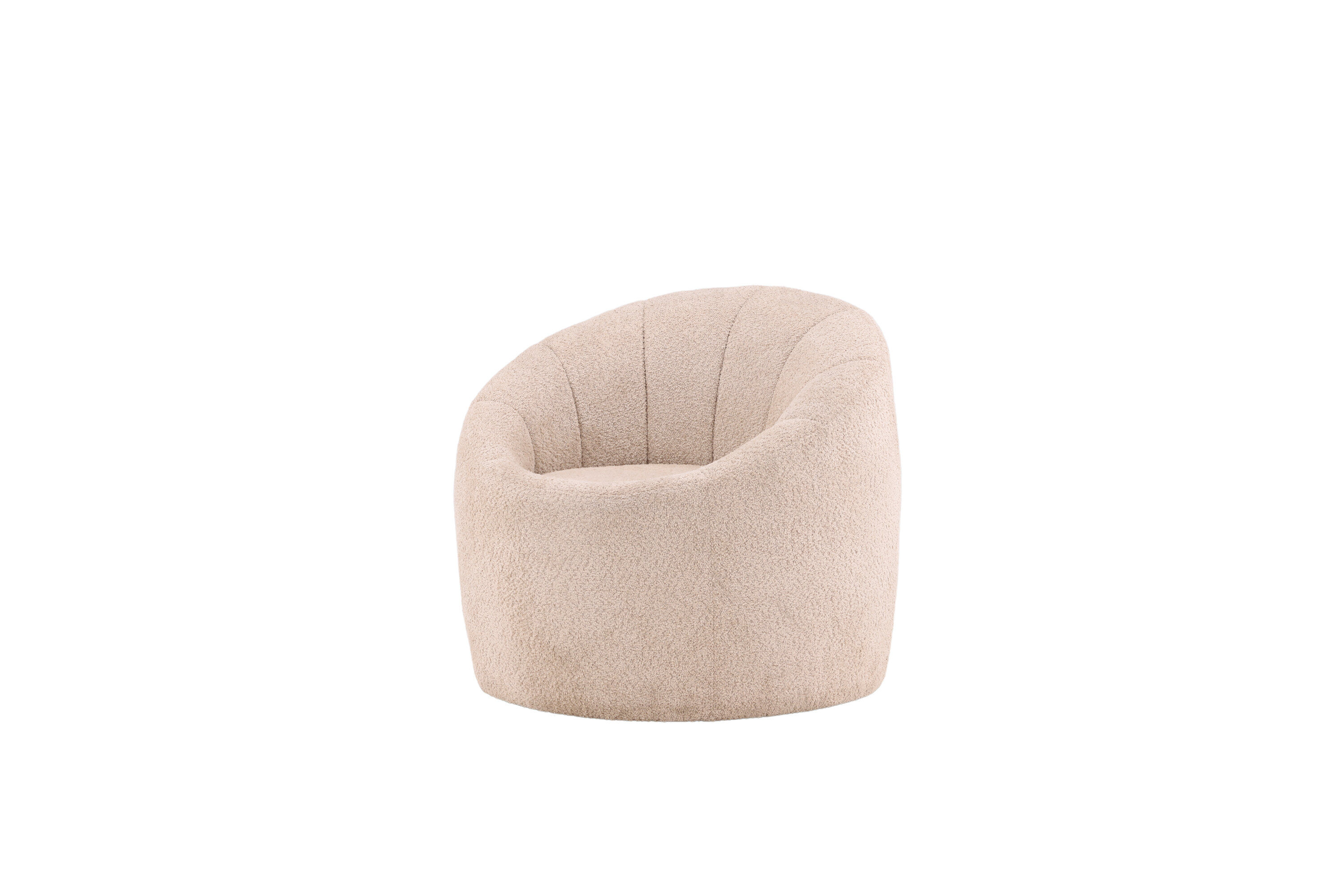 Warren armchair Boucle Beige