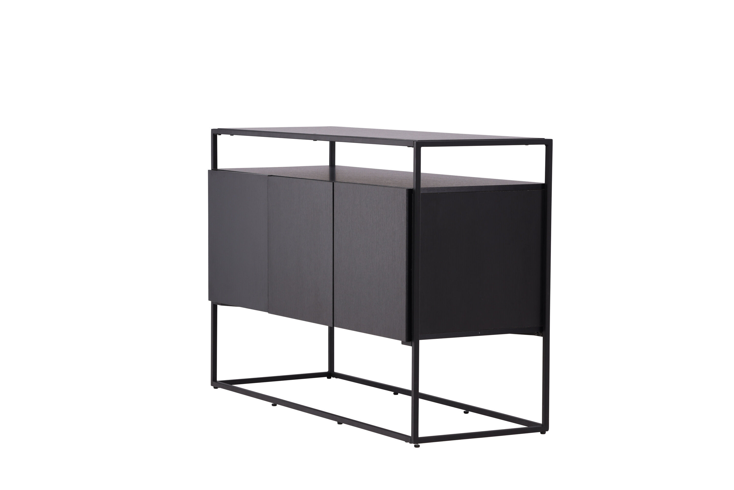 Kingsport Coffee Table MDF Smoke Black
