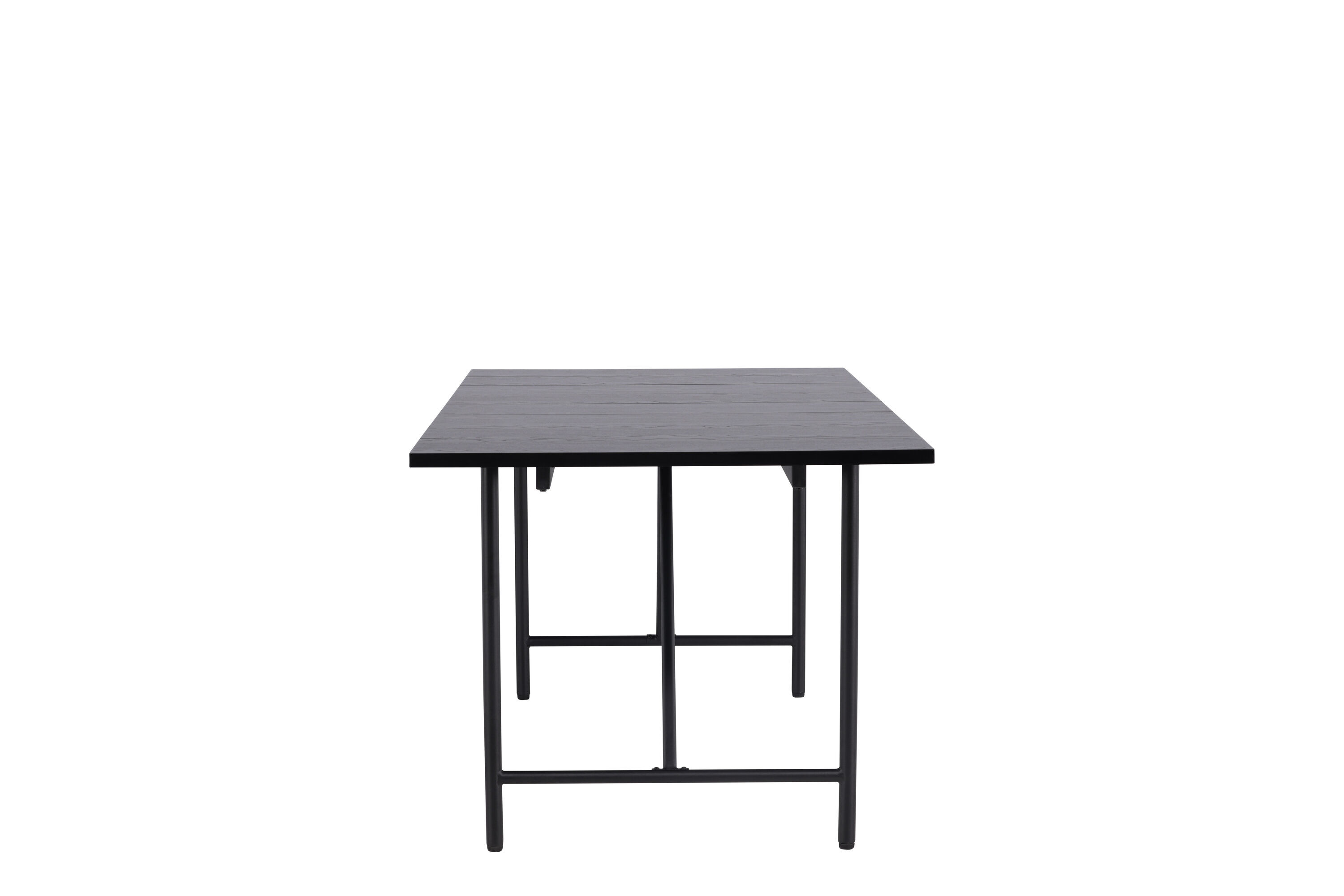 Astrid  Dining table  MDF Veneer  Matte black  200×75cm