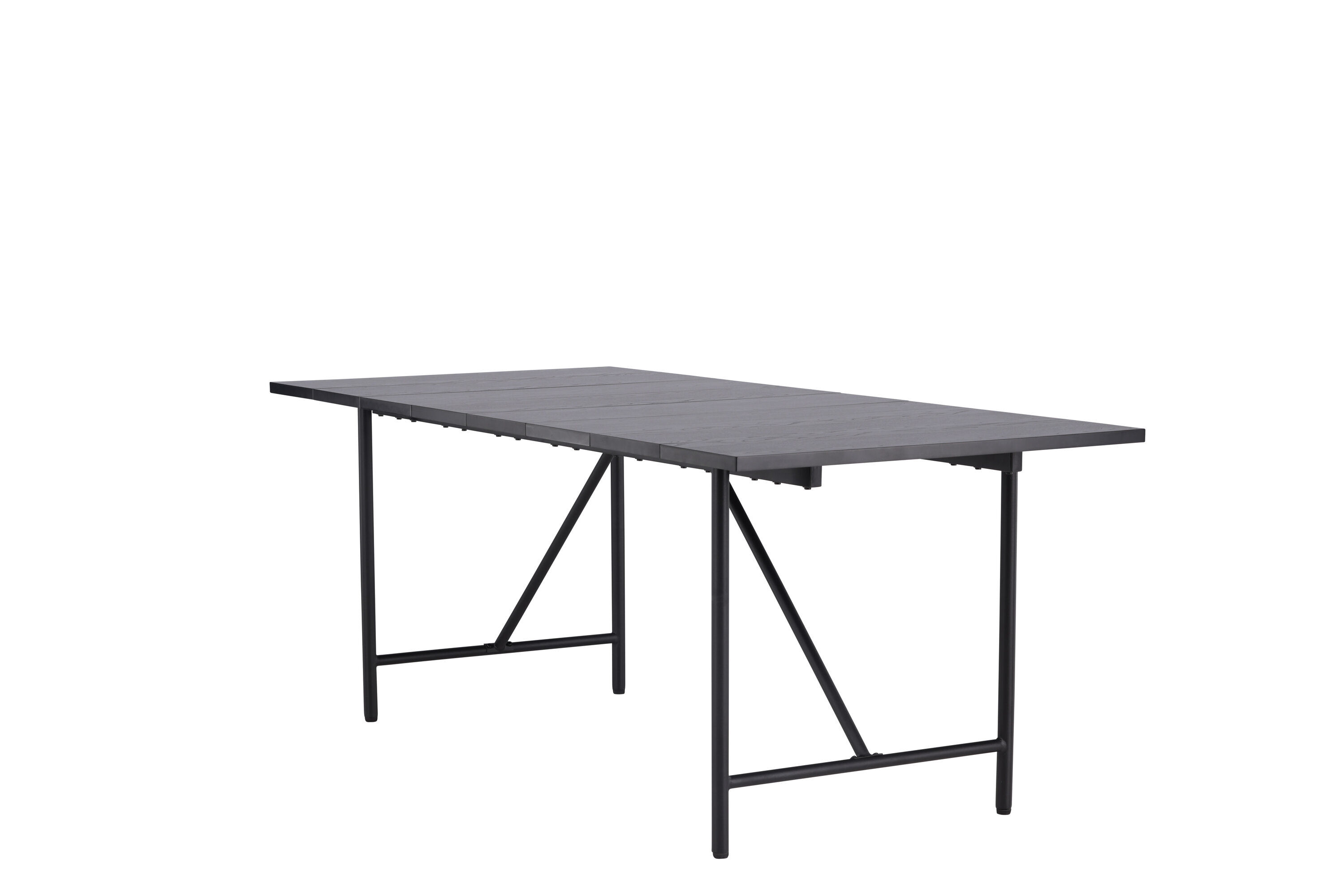 Astrid  Dining table  MDF Veneer  Matte black  200×75cm