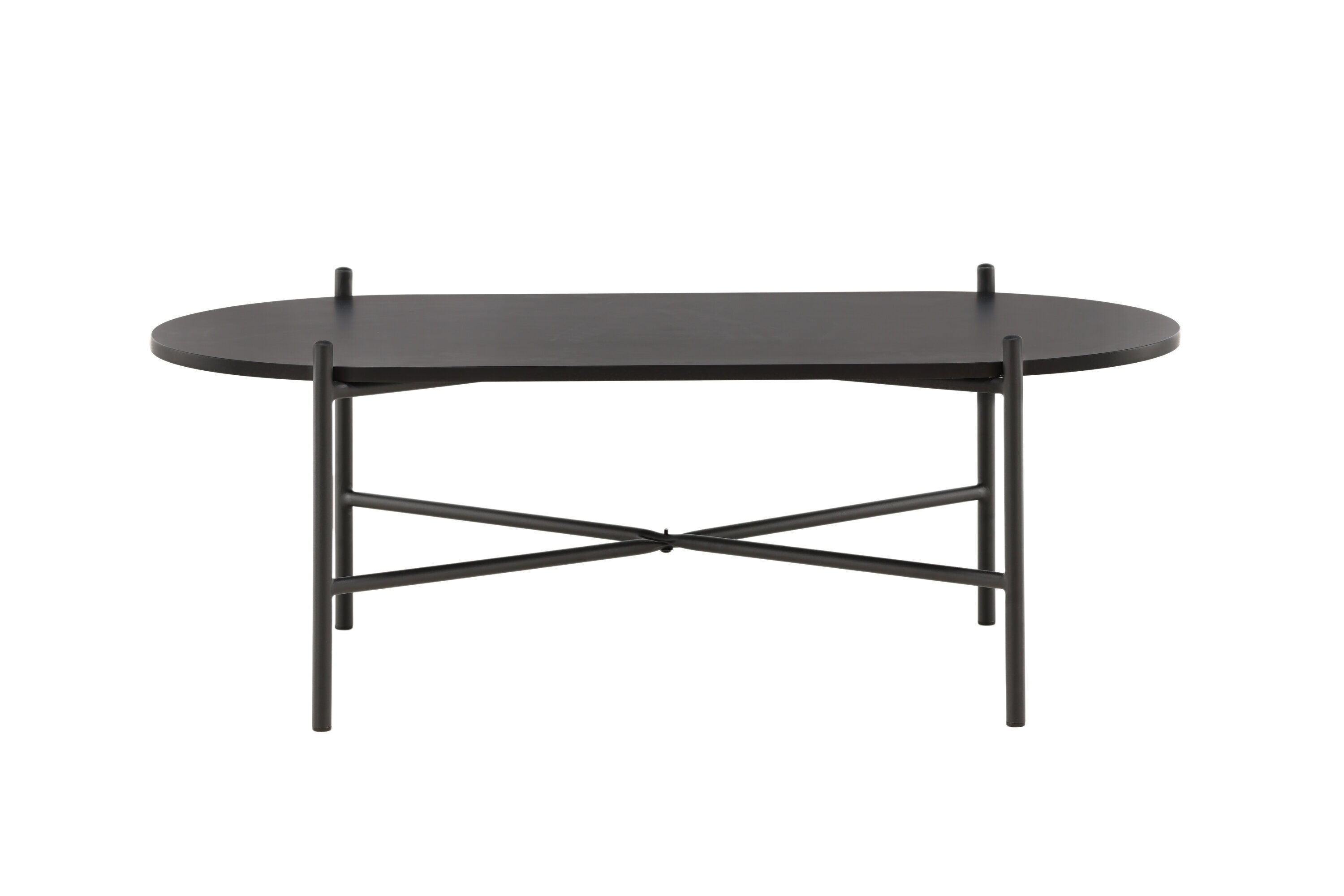 Pueblo  Sofatisch  MDF  Schwarz