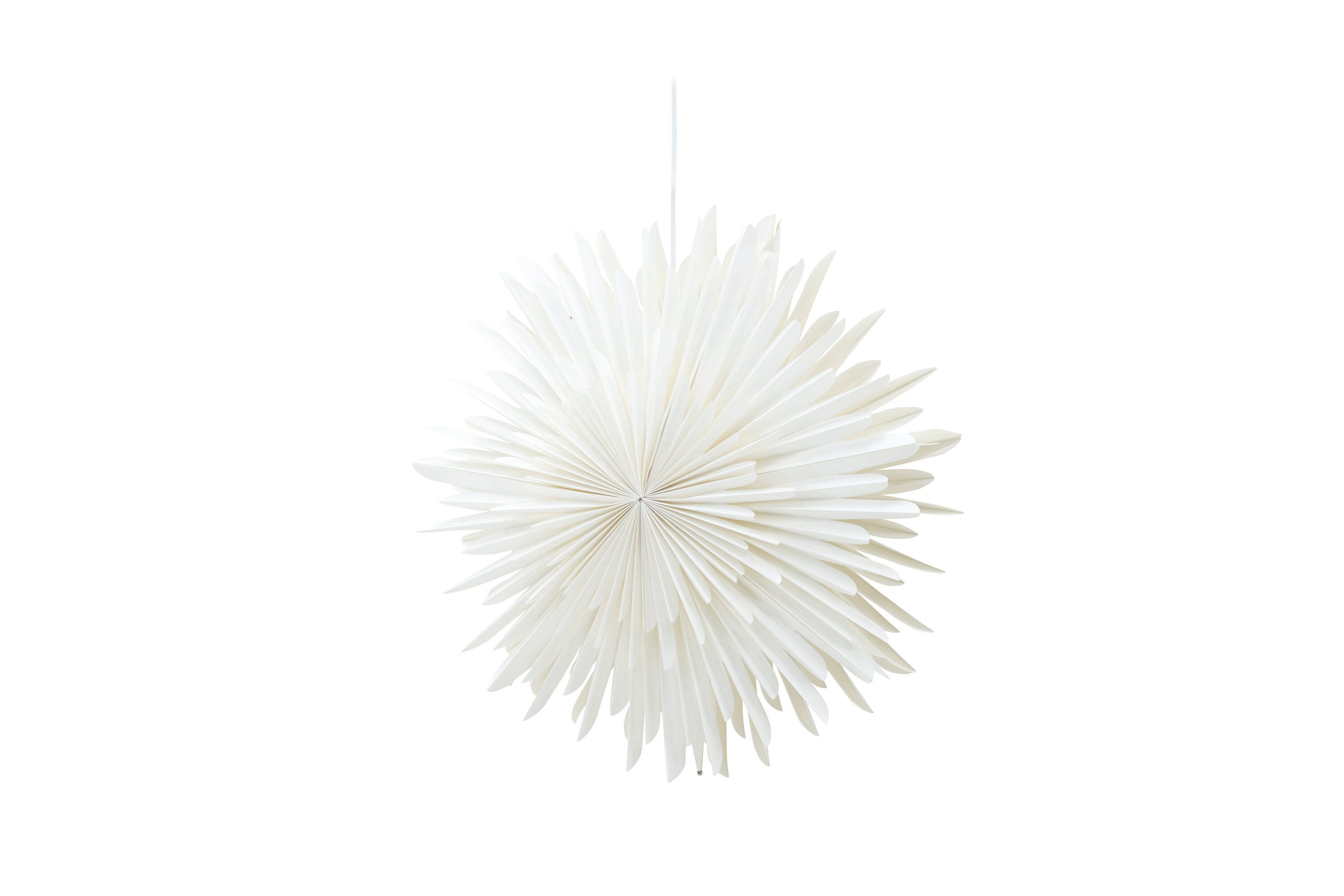 Sälen Pendelleuchte Papier Weiß Ø60cm
