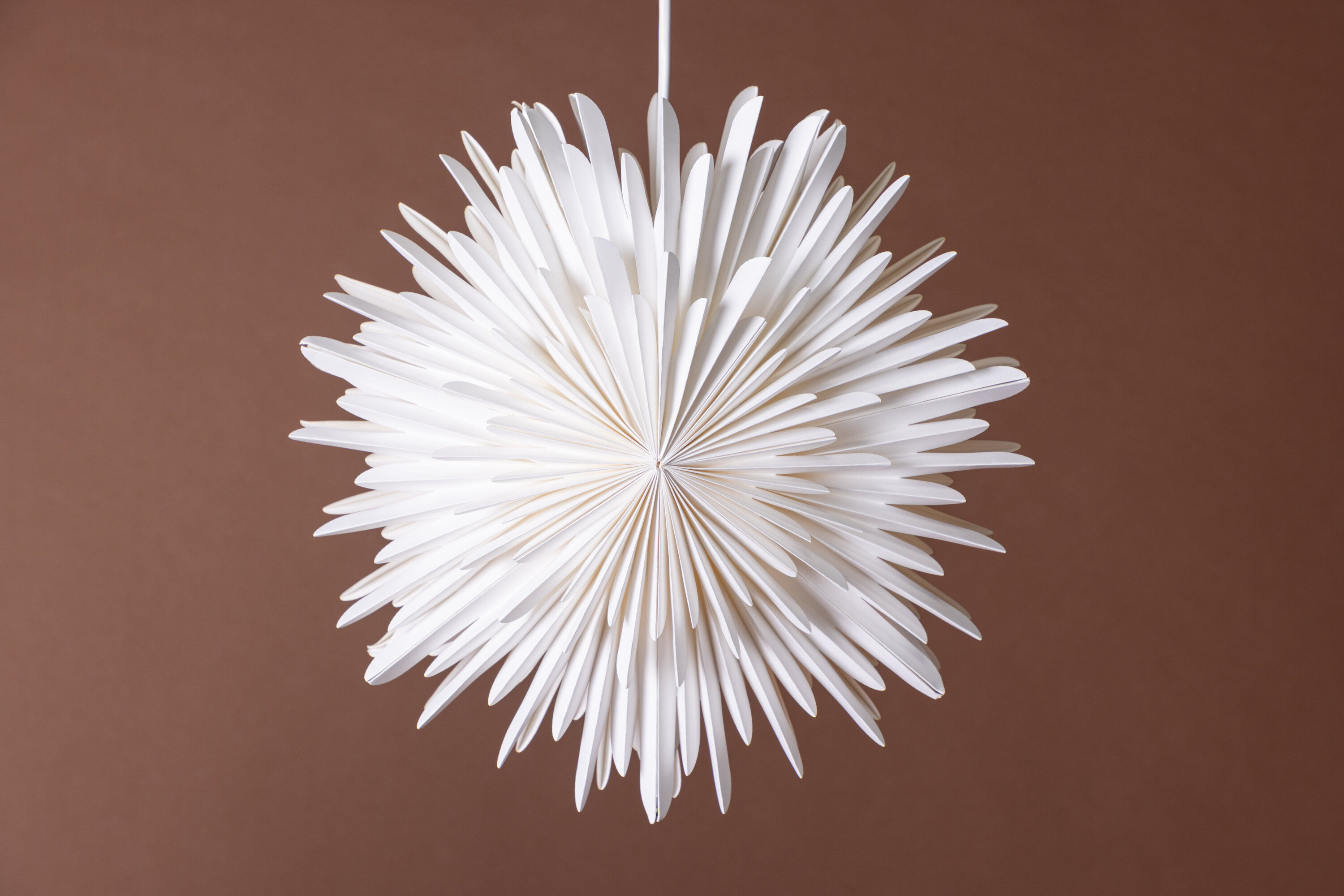 Sälen Pendant light Metal/MDF White ø35cm