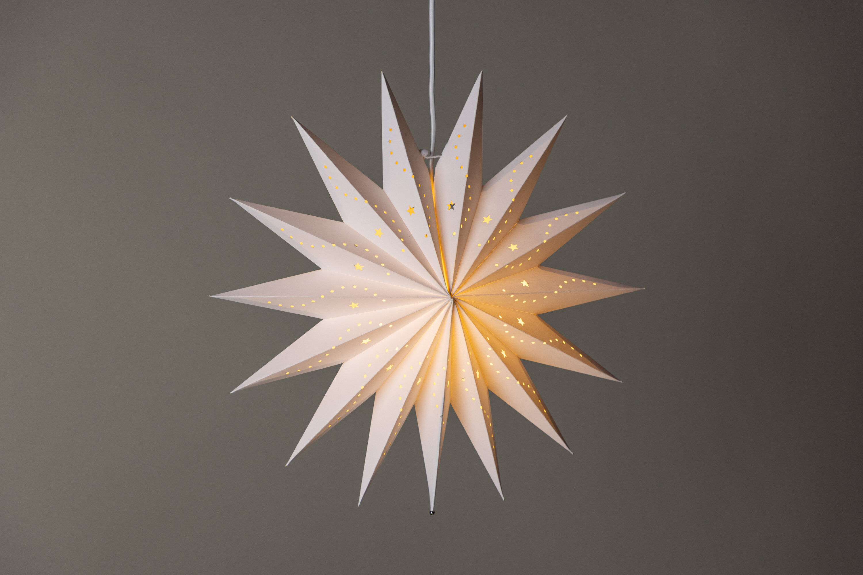Lindvallen Pendant light Metal/MDF White ø51cm