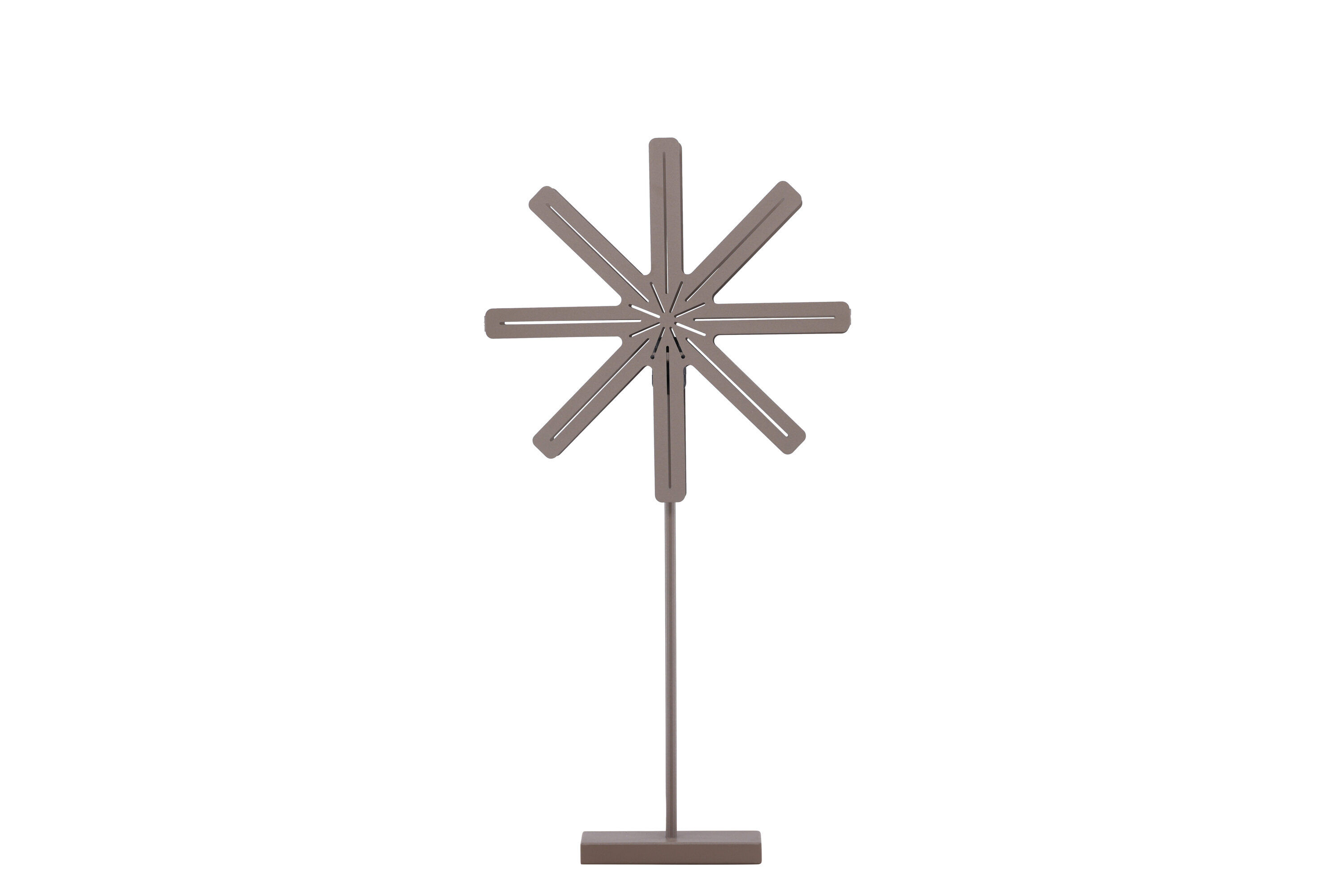 Säfsen Stehleuchte Metall/MDF Mocca ø40cm