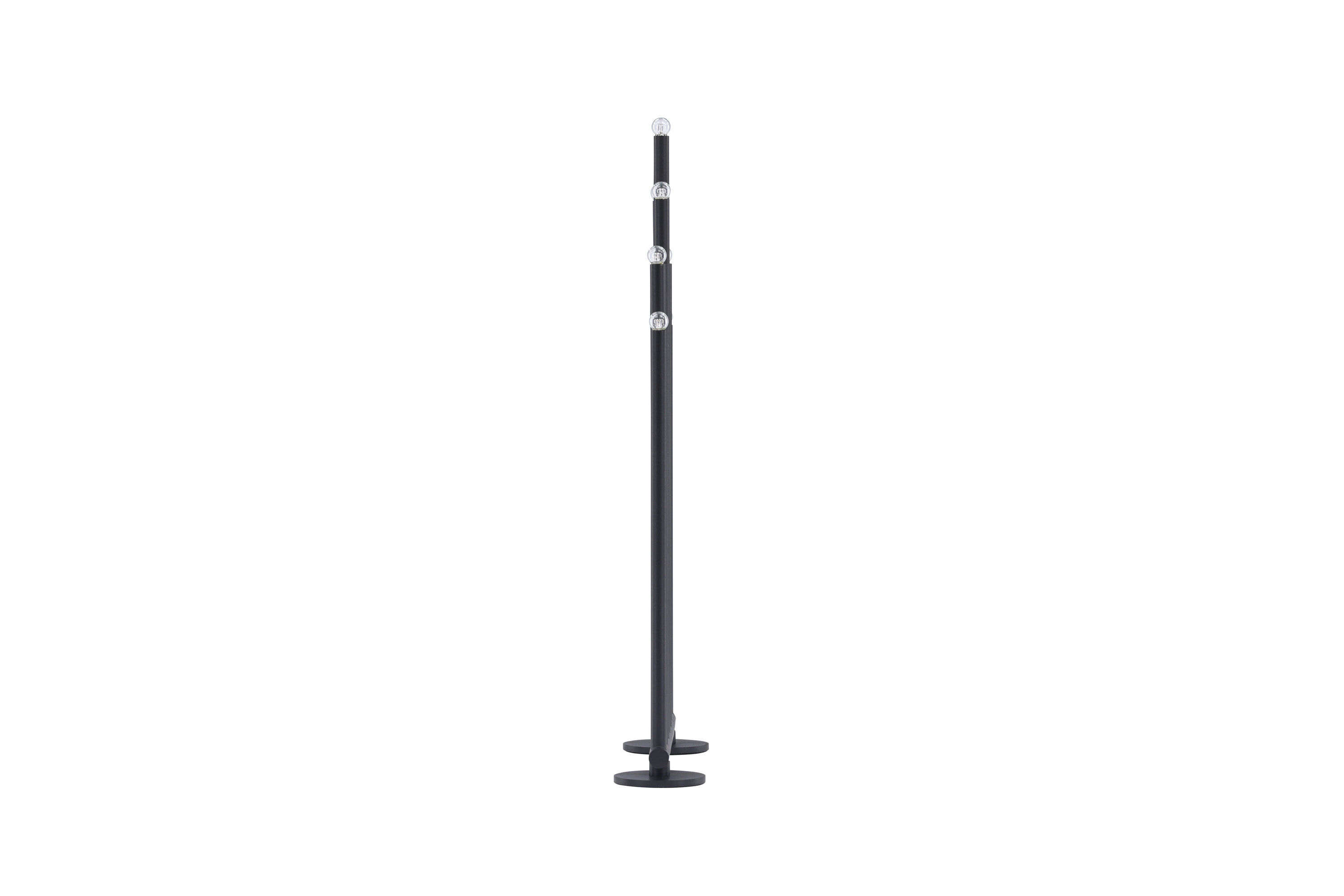 Björnfjället Candle holder Steel Matte Black