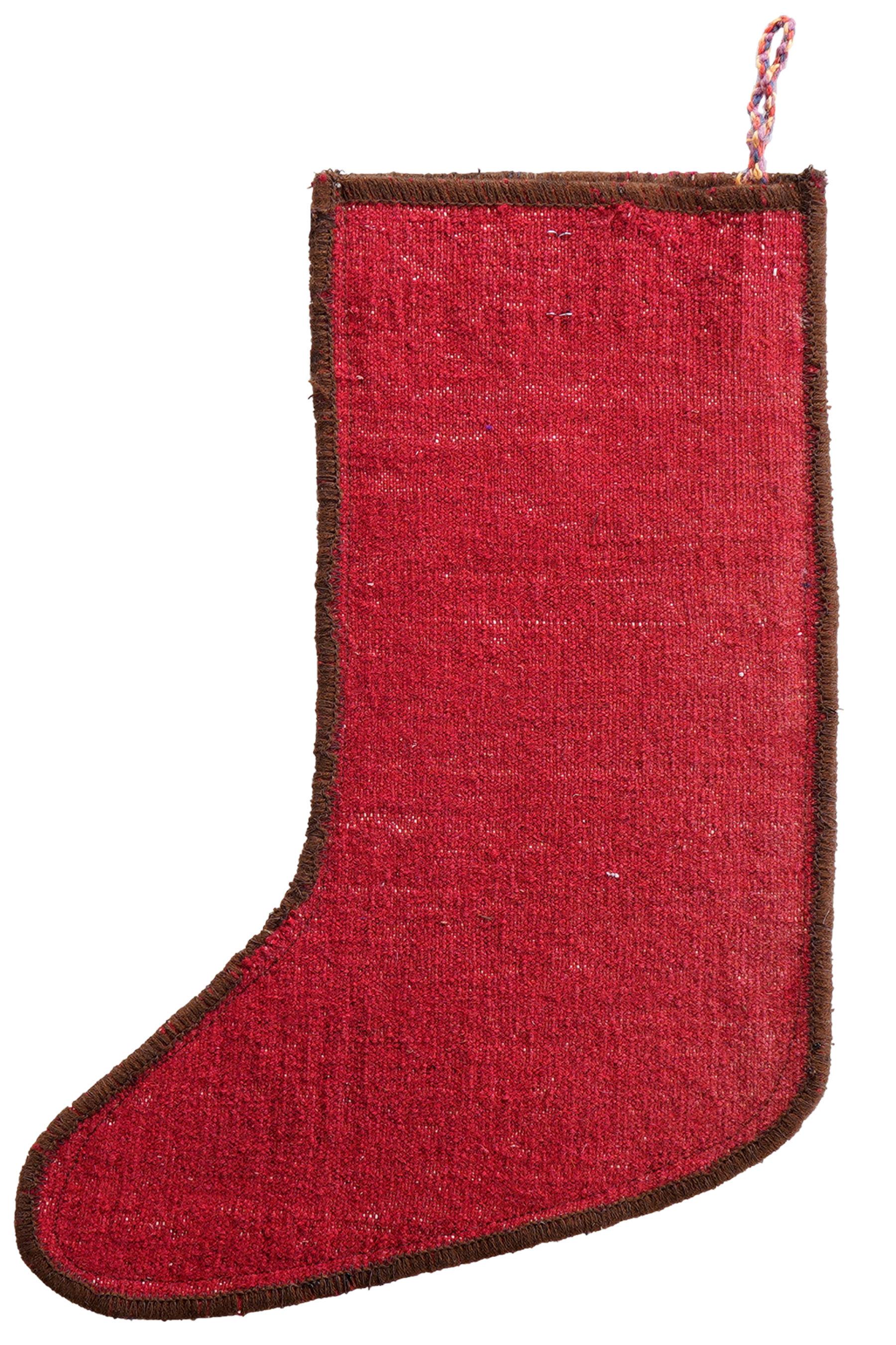 Weihnachtsstrumpf Wolle Mehrfarbig 41x56cm