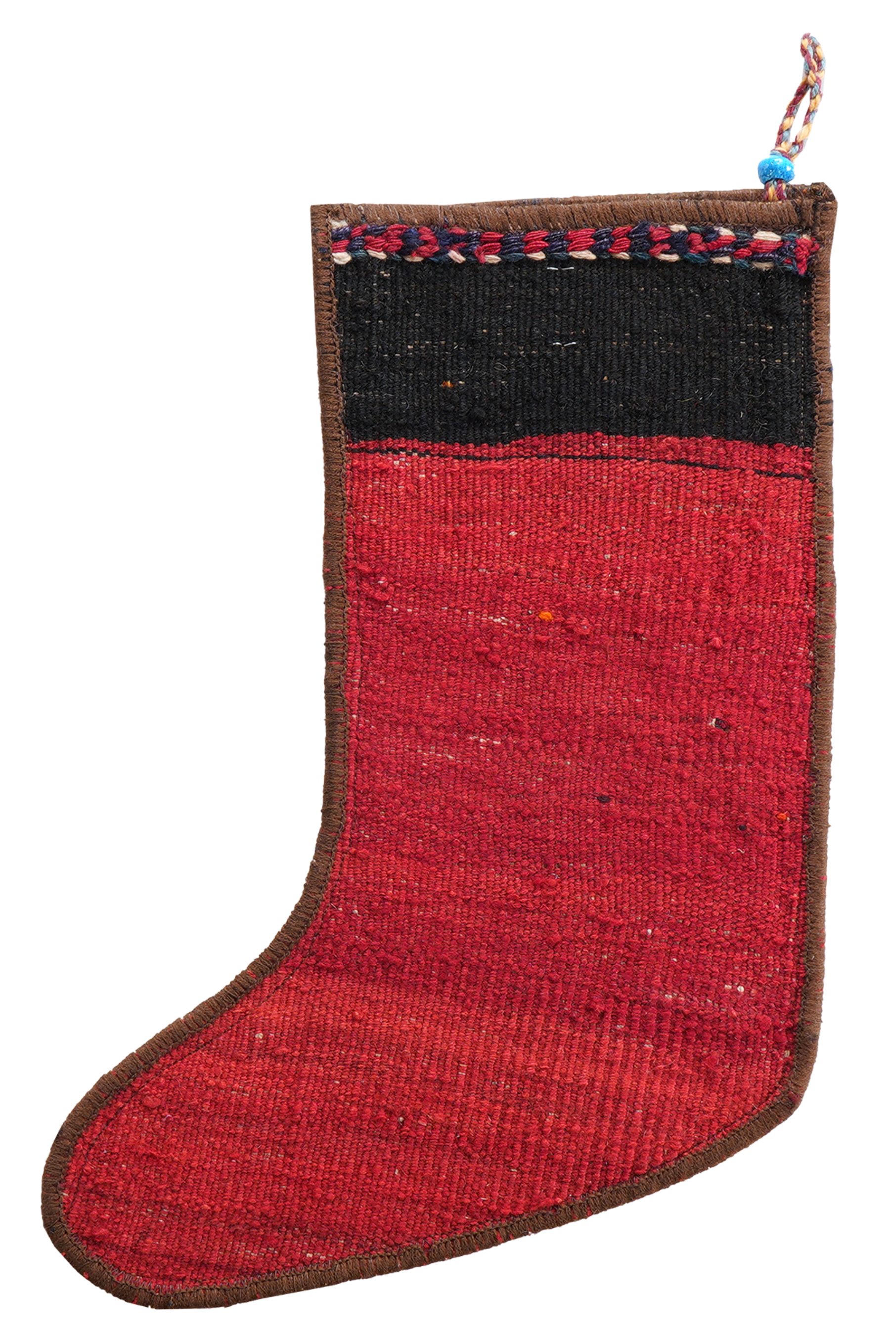 Weihnachtsstrumpf Wolle Mehrfarbig 41x56cm