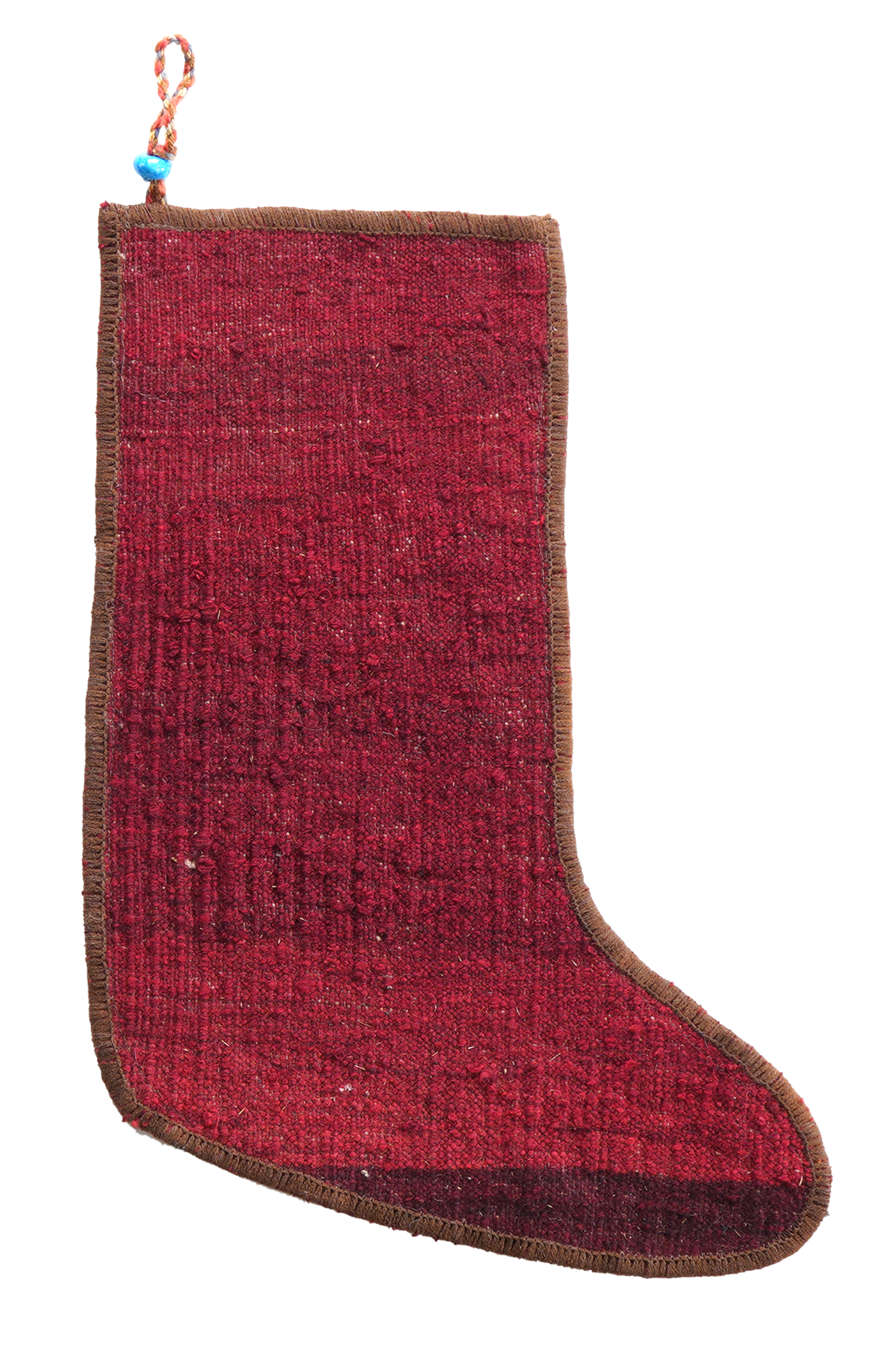 Weihnachtsstrumpf Wolle Mehrfarbig 41x56cm