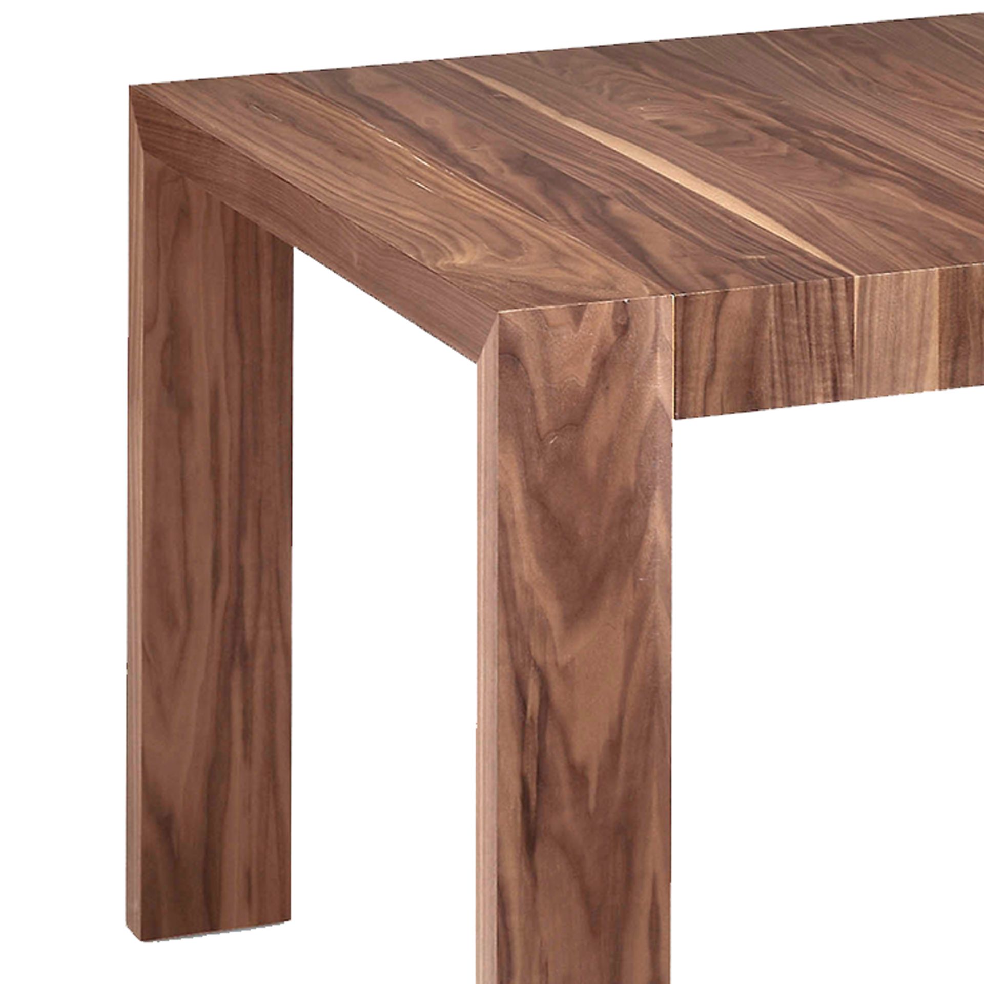 Dining table Walnut wood Brown