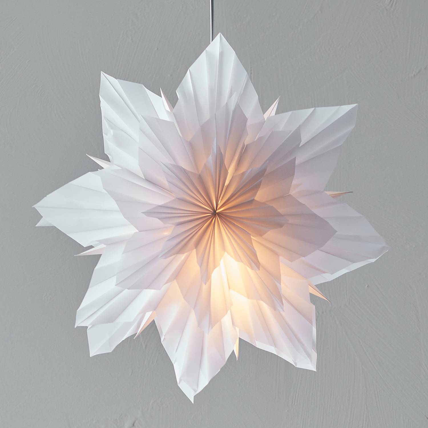 Neela Type B Hanging Star Paper White