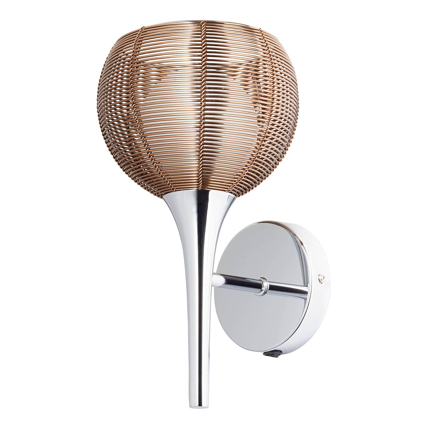 Wall lamp Relax Milk glass Steel