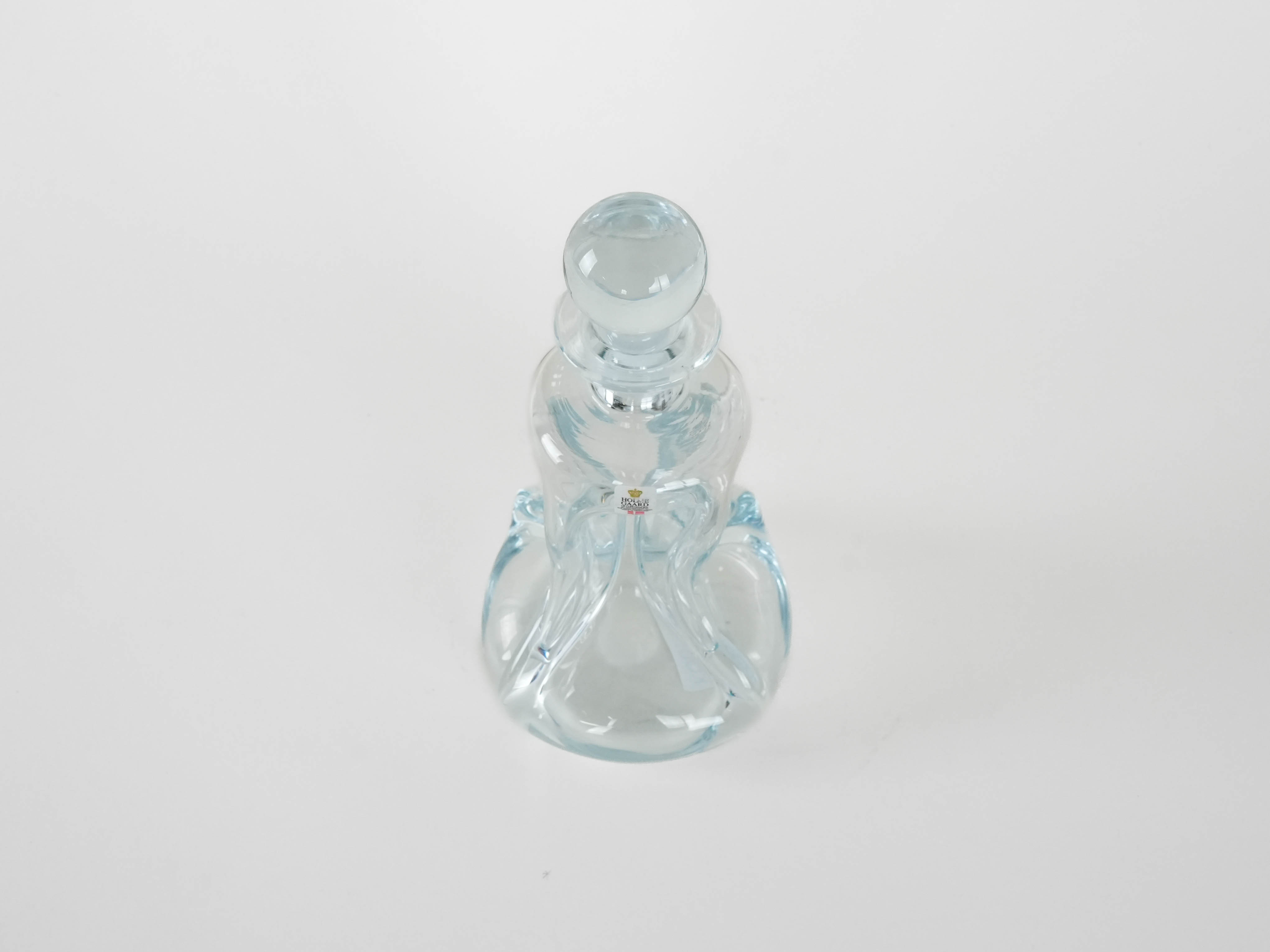 Kluk Glaskaraffe Transparent 1970er Jahre