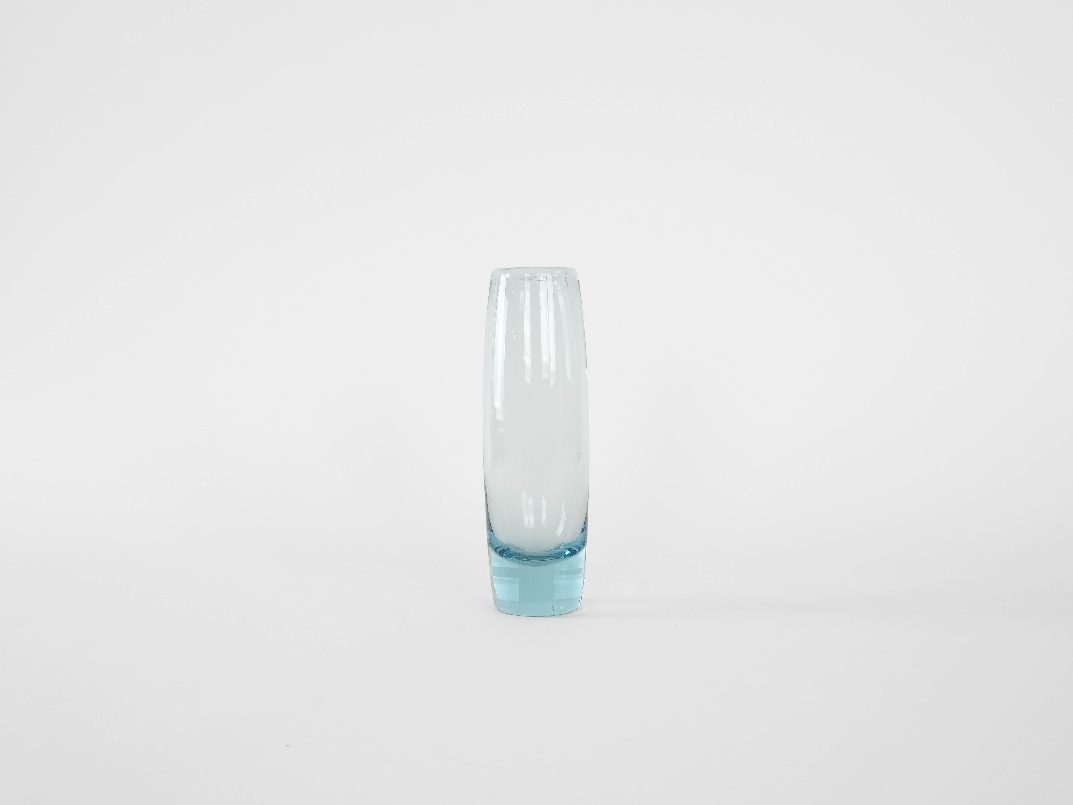 Glasvase Transparent 1950er Jahre Per Lütken