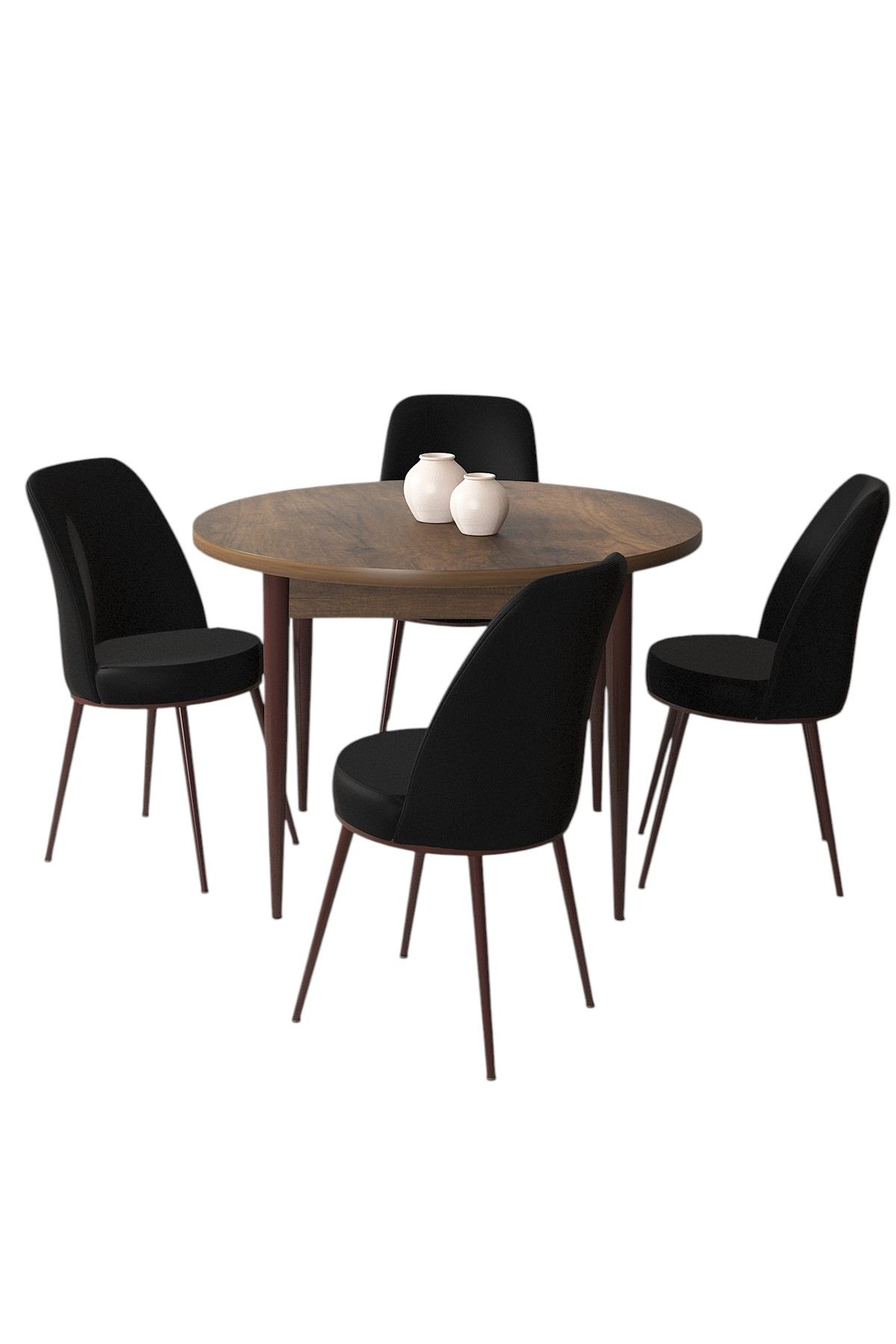 Tor Dining room set Baroque and Black