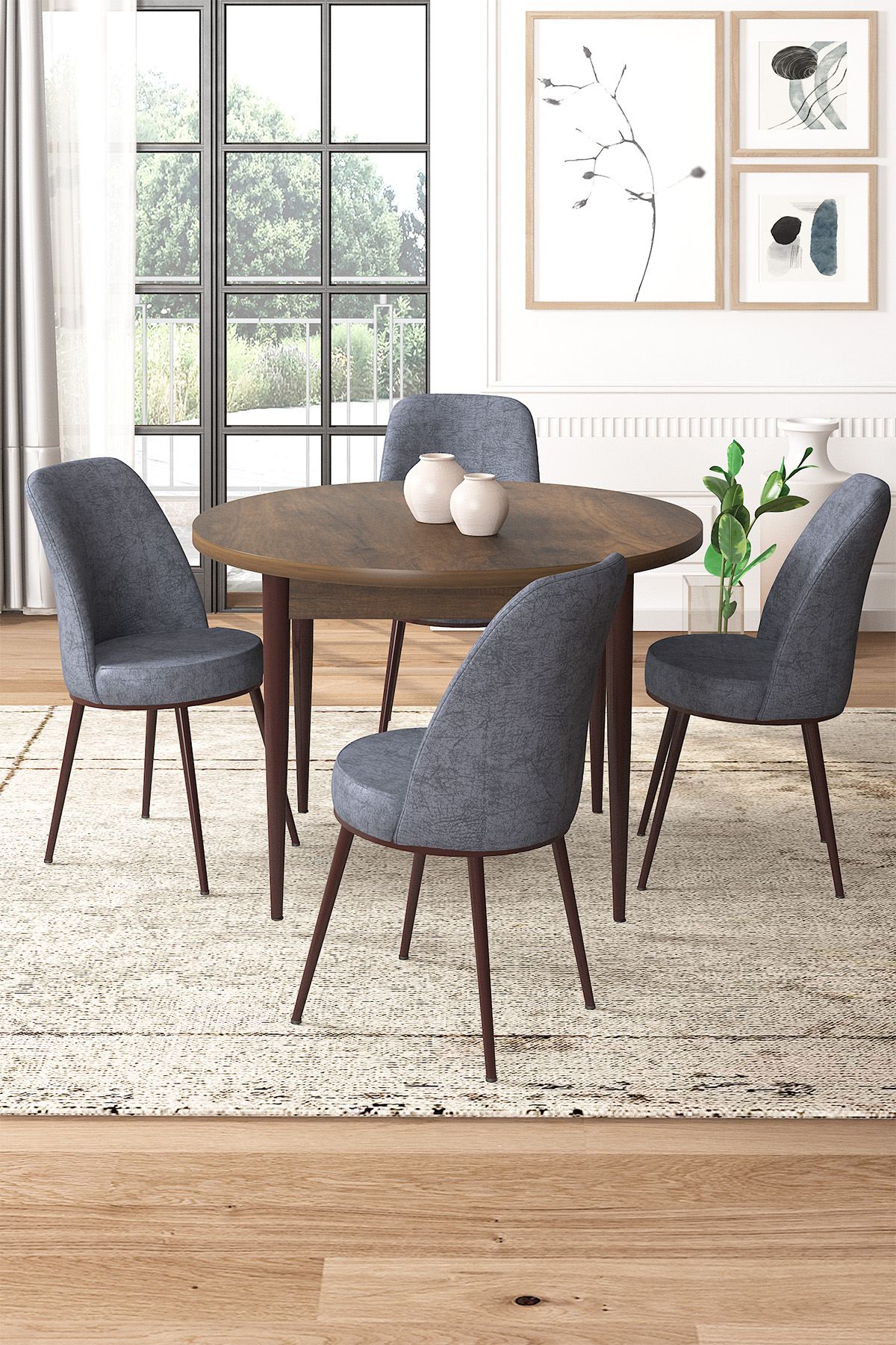 Table Dining room-set Baroque and Smoke