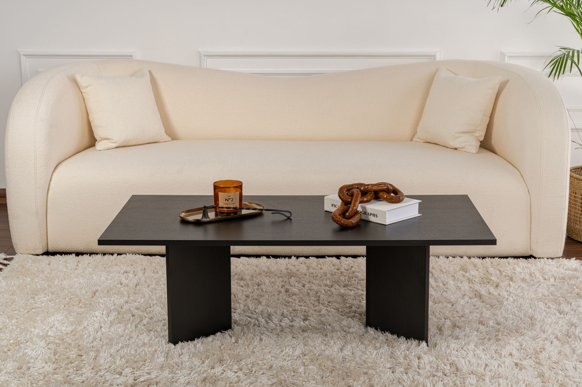 Sabin Coffee table VNT Wood black