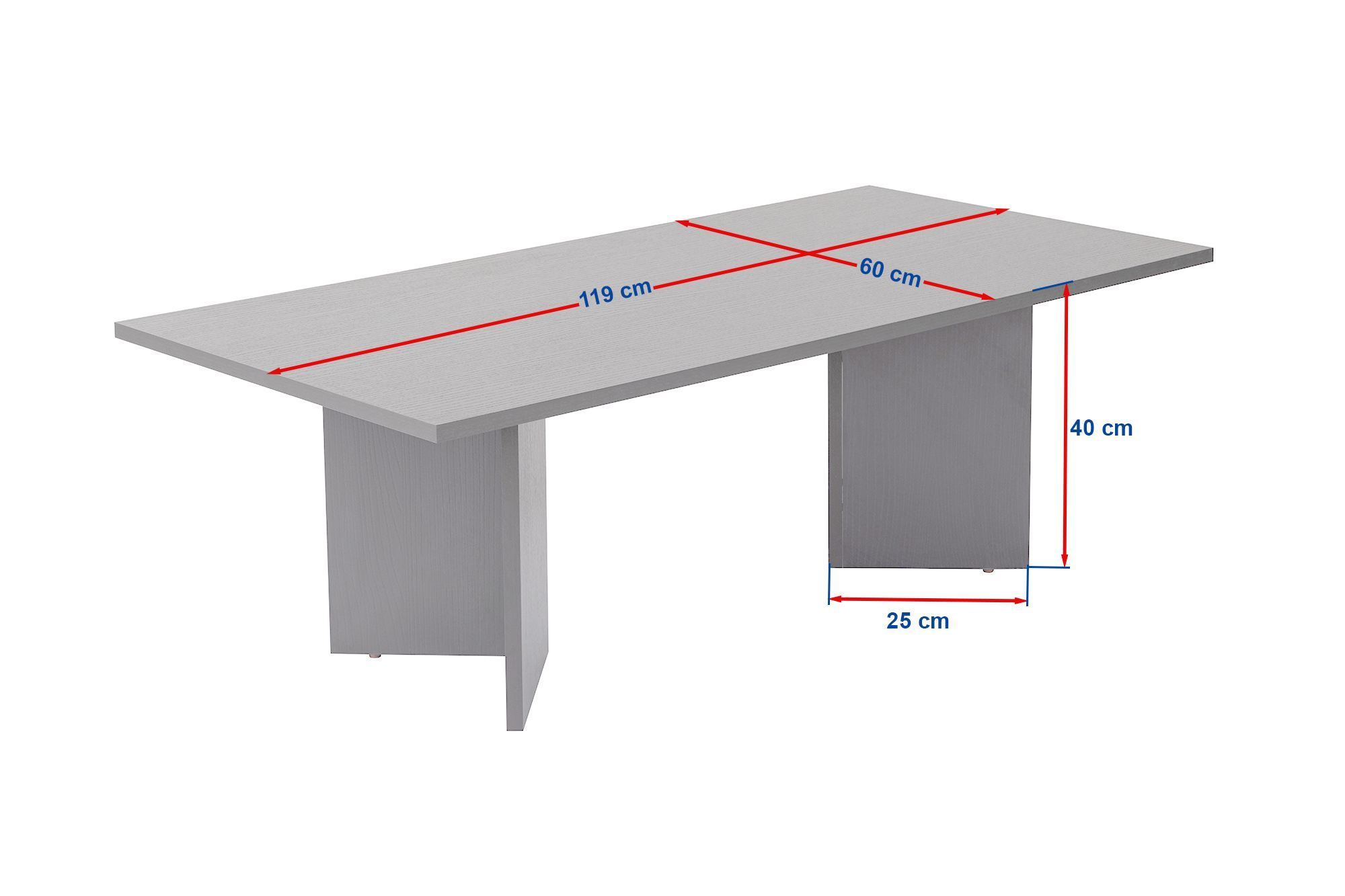 Sabin Couchtisch VNT Eiche