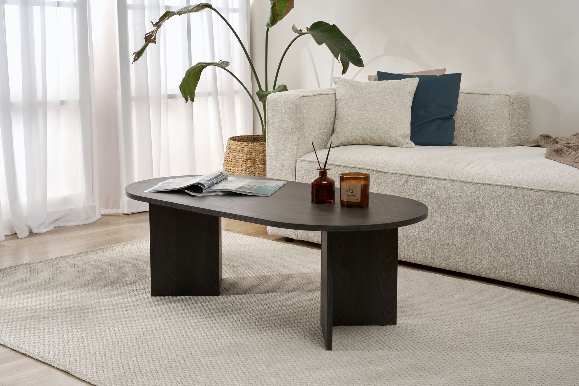 Sable Couchtisch VNT Lumiere Schwarz