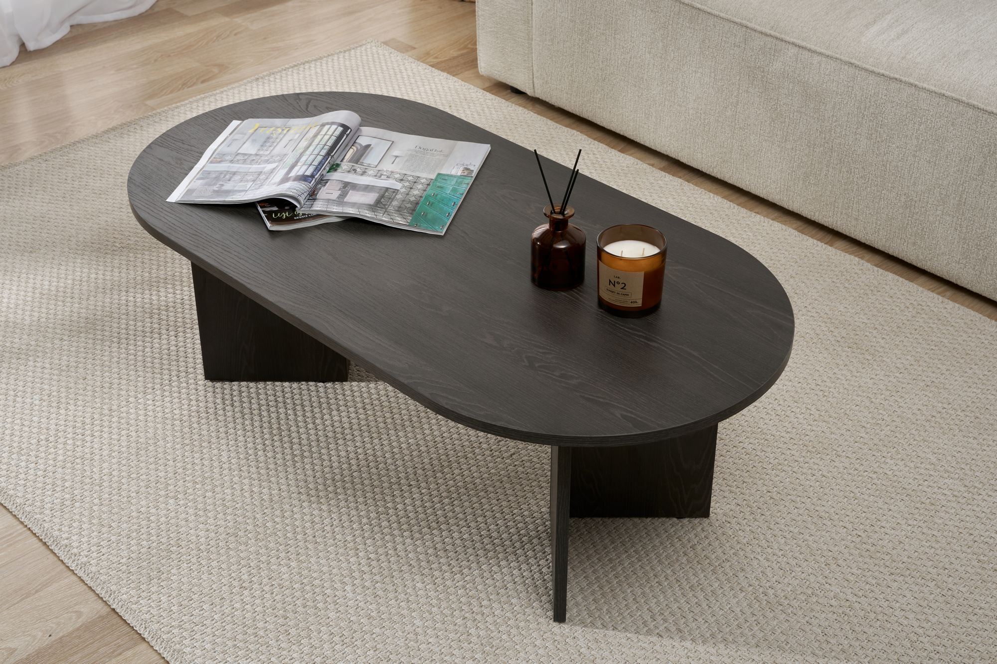 Sable Couchtisch VNT Lumiere Schwarz