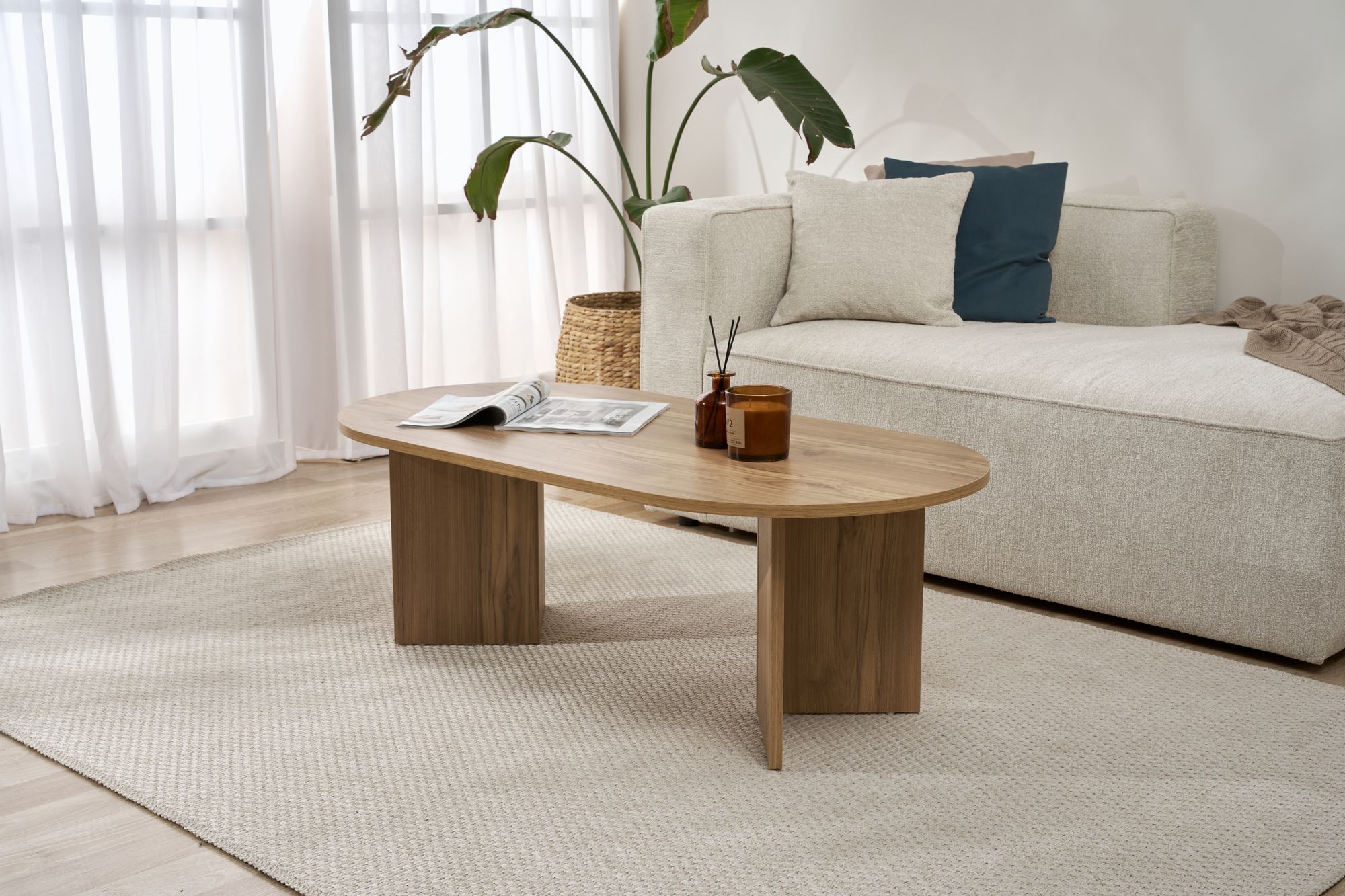 Sable Couchtisch VNT Eiche
