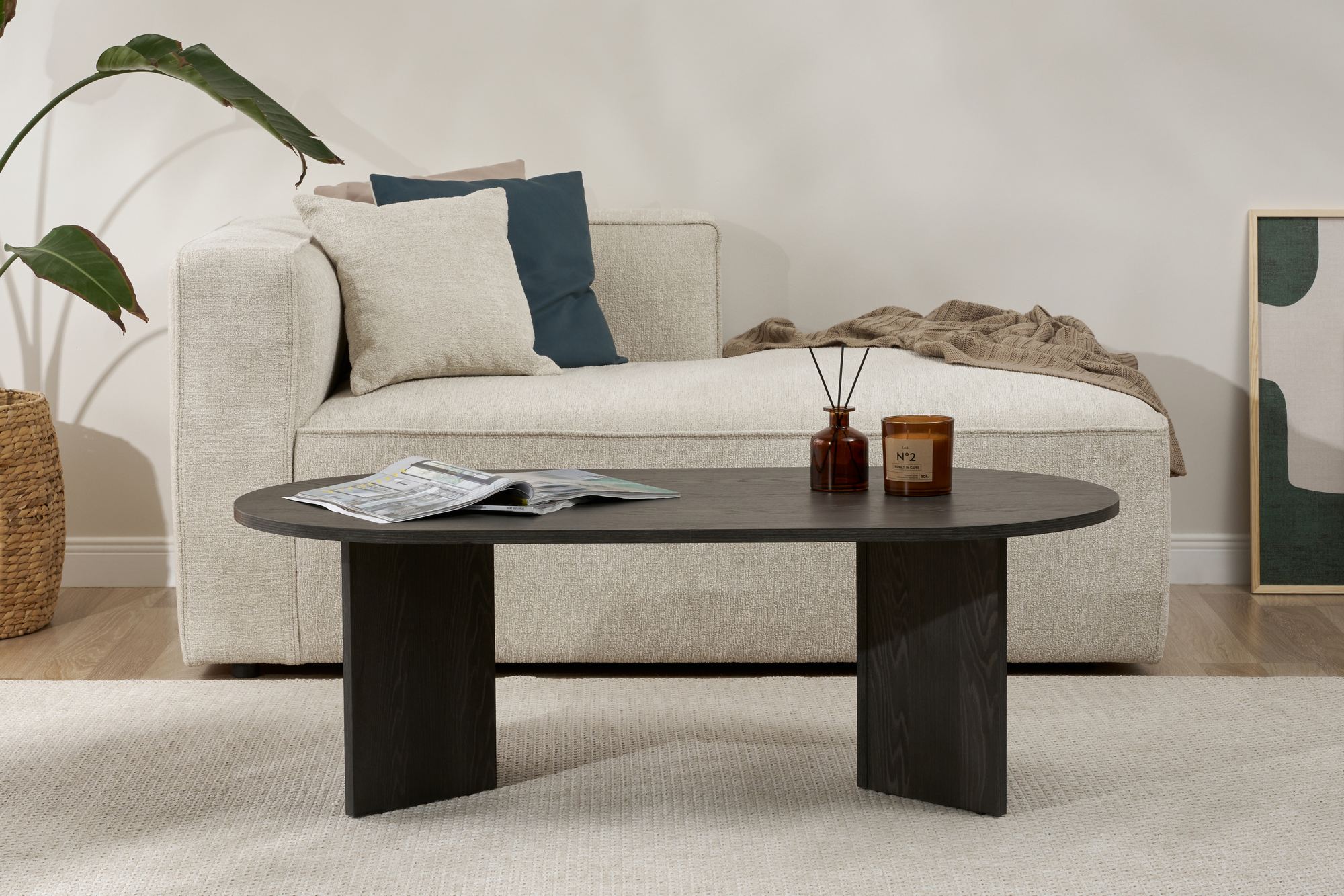 Sable Coffee table VNT Lumiere Black