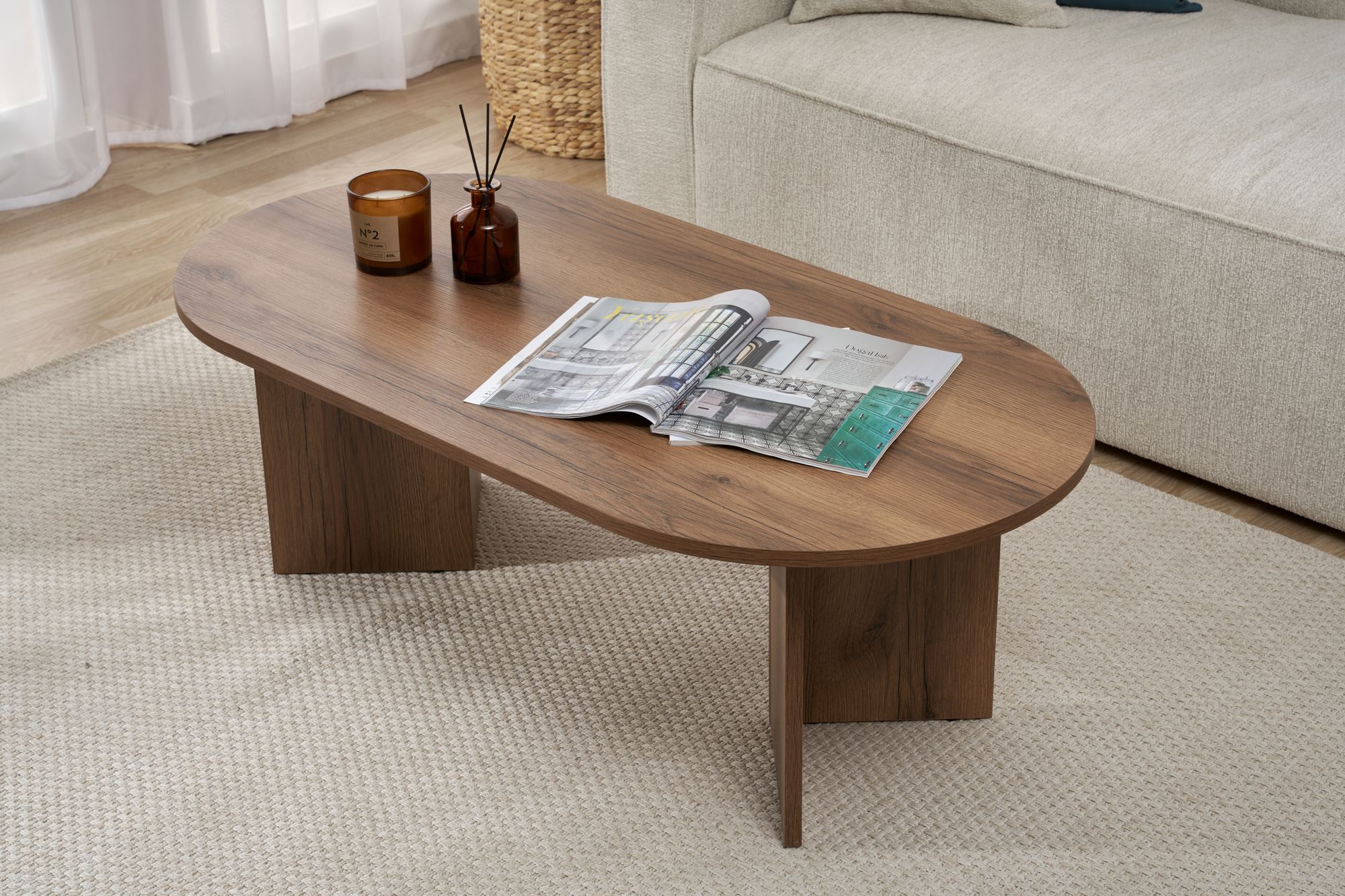 Sable Coffee table VNT Walnut