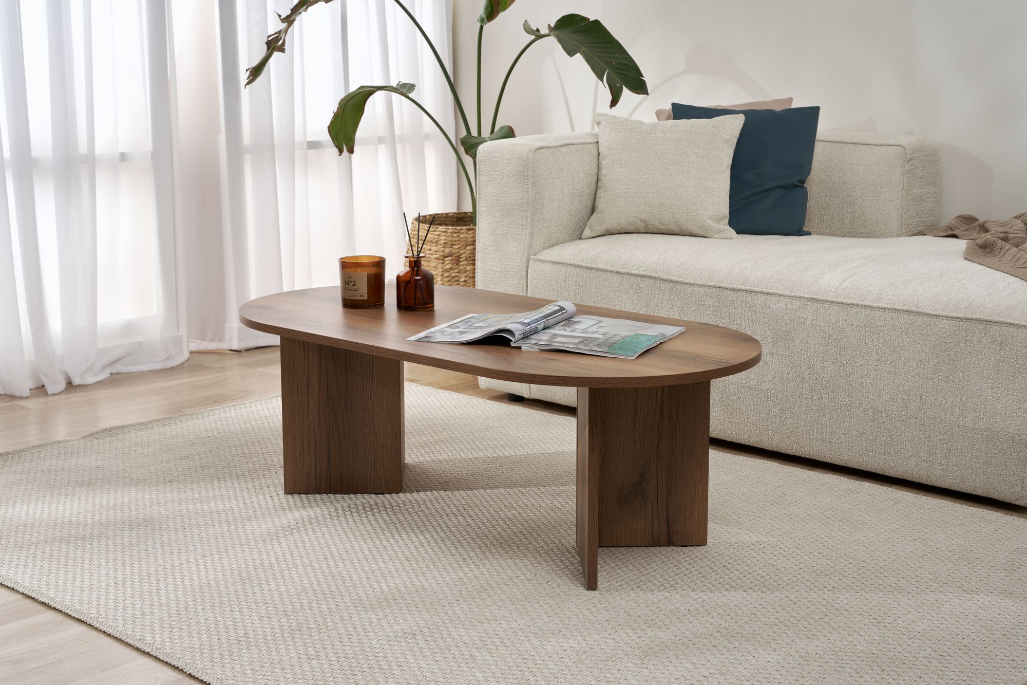 Sable Couchtisch VNT Walnuss