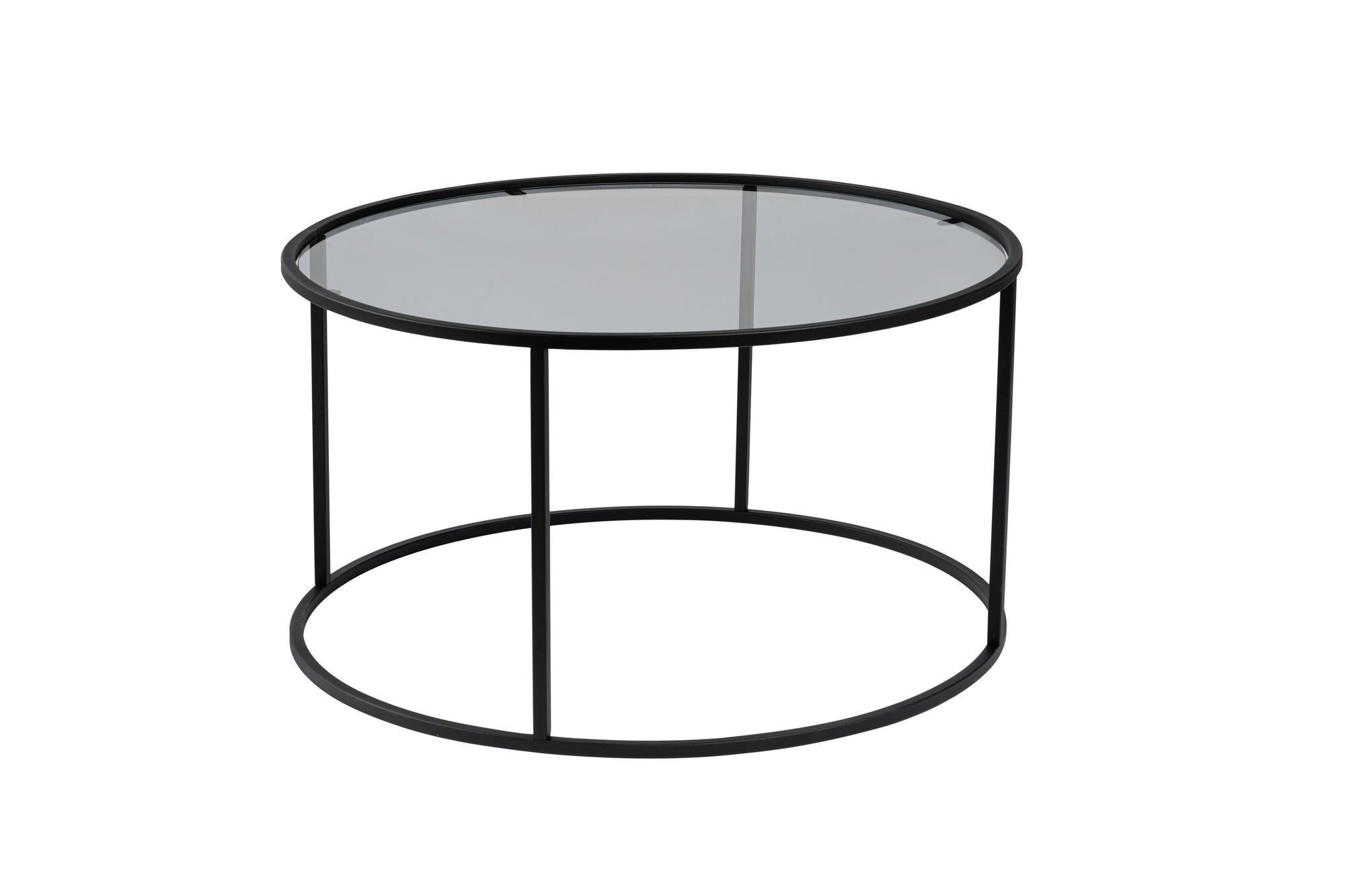 Aurum Schwarz Grau Ø80cm