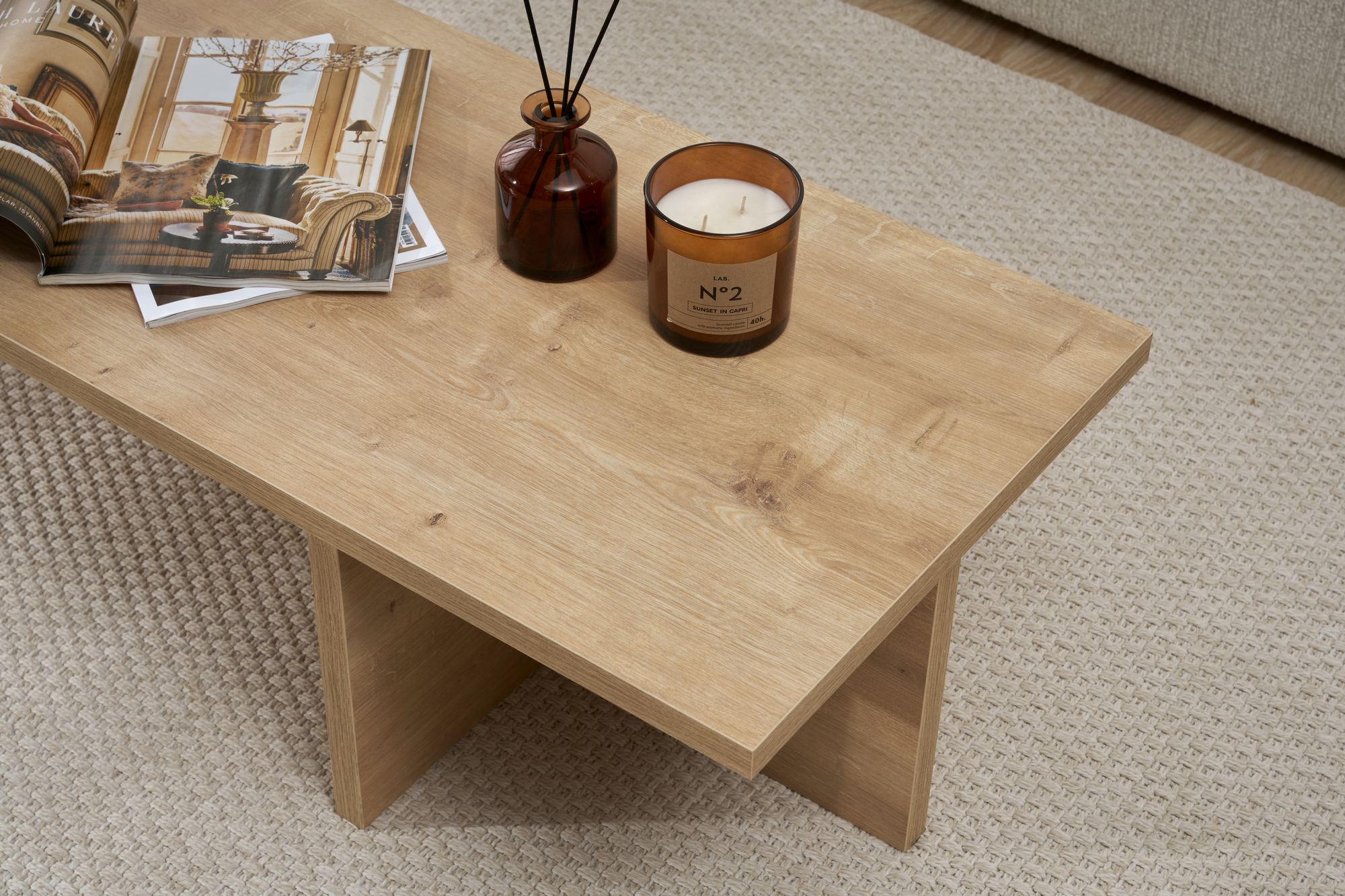 Harbor Couchtisch Saphir-Eiche