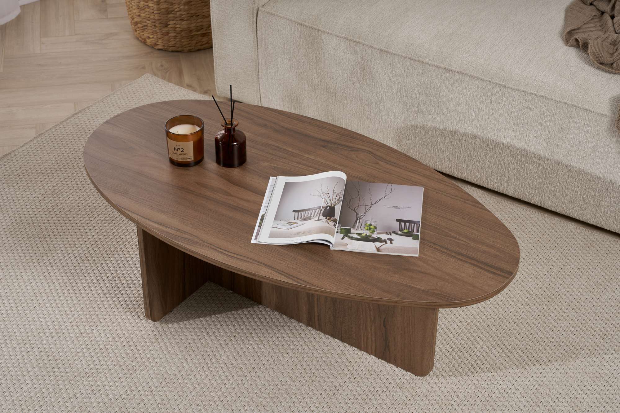 Orba Coffee table Walnut