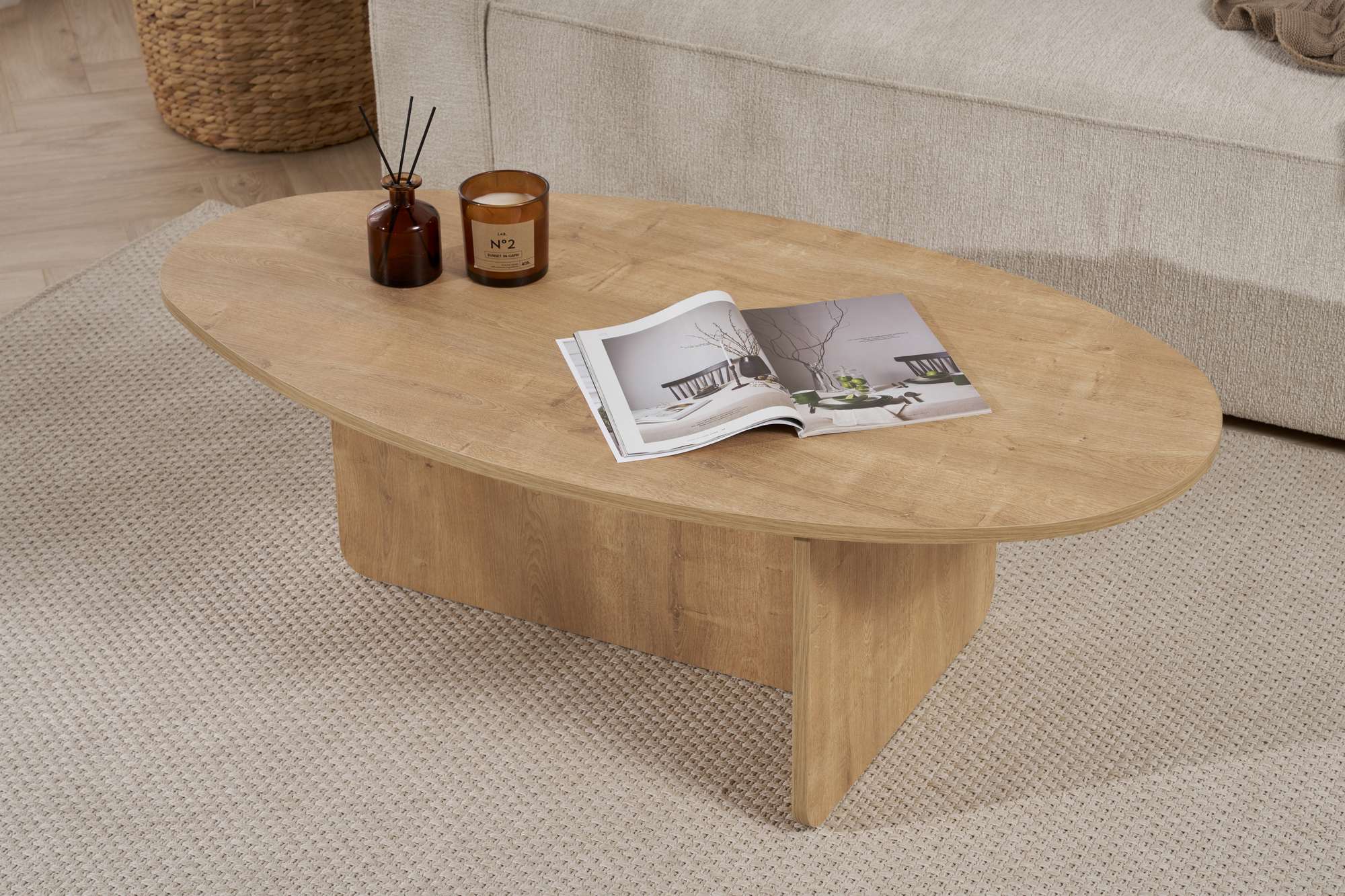 Orba Couchtisch Eiche