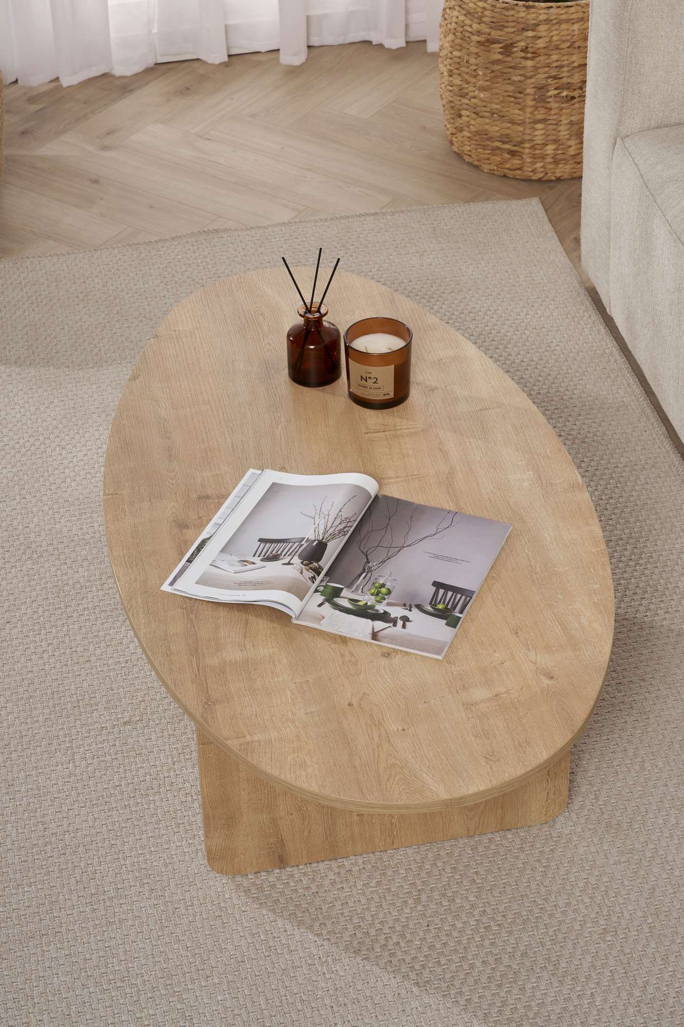 Orba Couchtisch Eiche