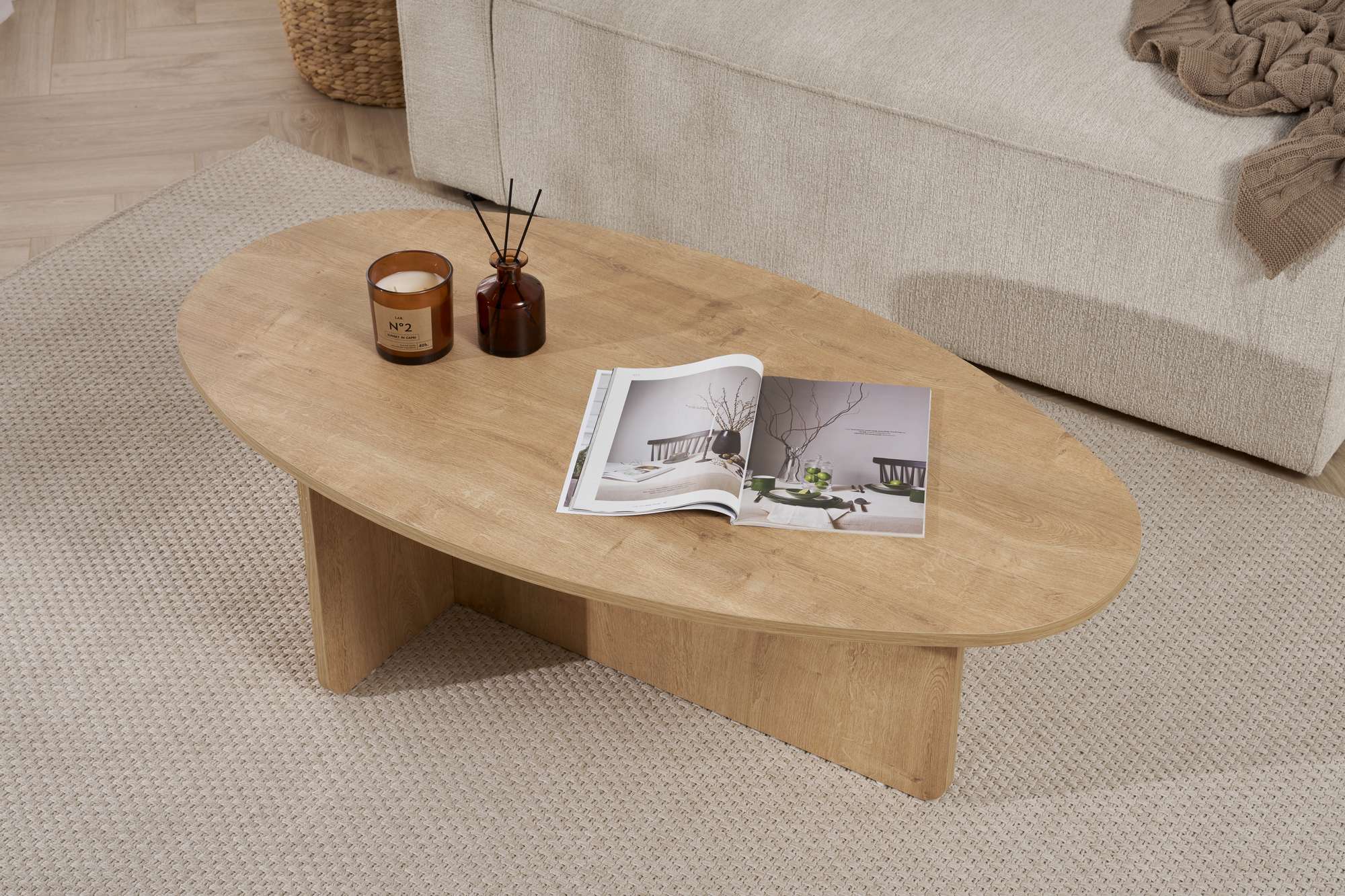 Orba Couchtisch Eiche