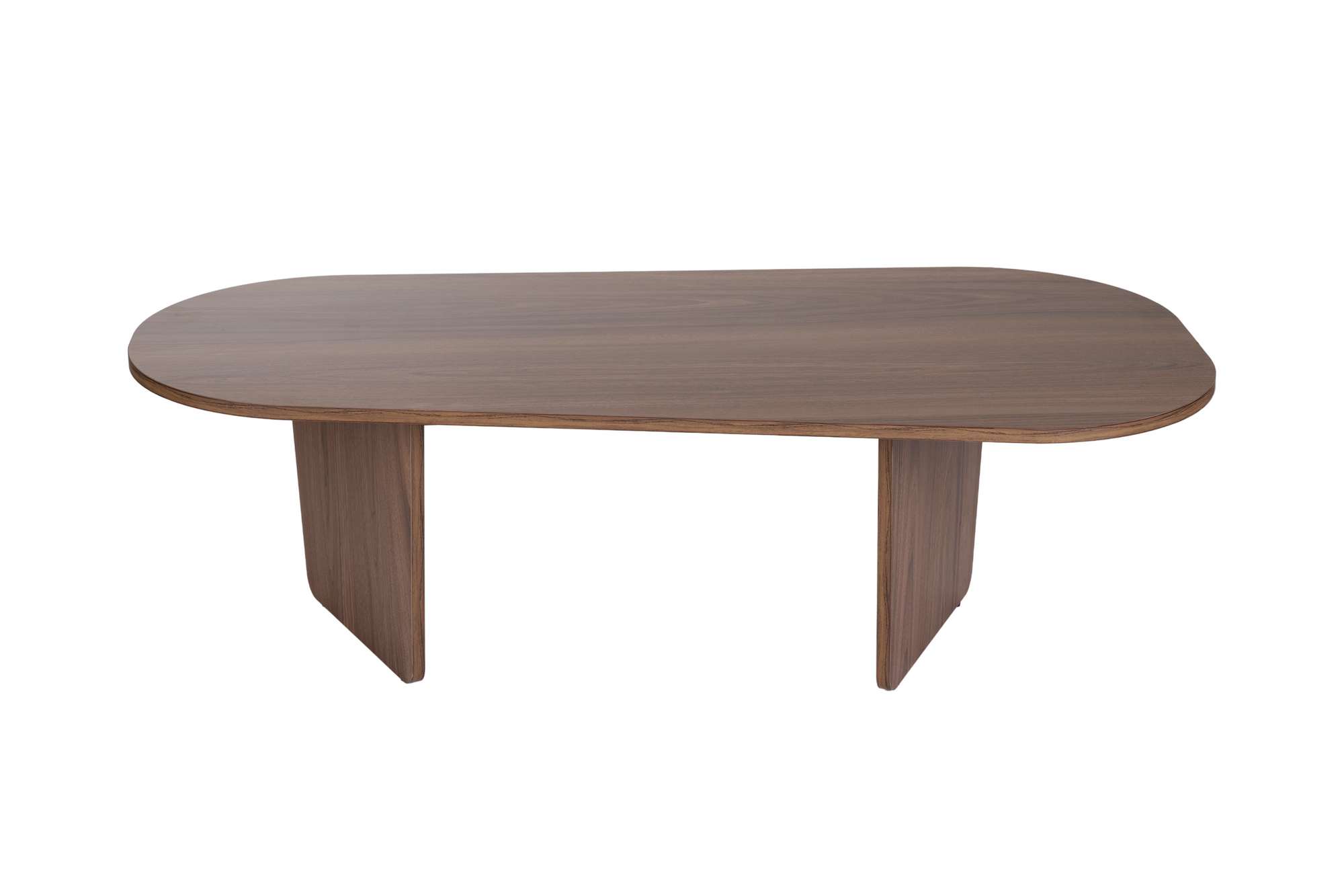 Oval Coffee Table Walnut
